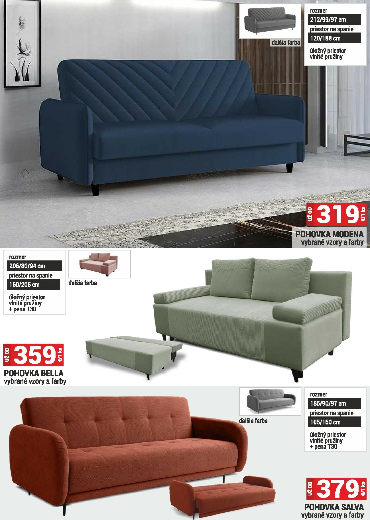 merkury-market - Leták Merkury Market - Nábytok, sedačky, matrace platný od 01.10. do 31.10. - page: 15