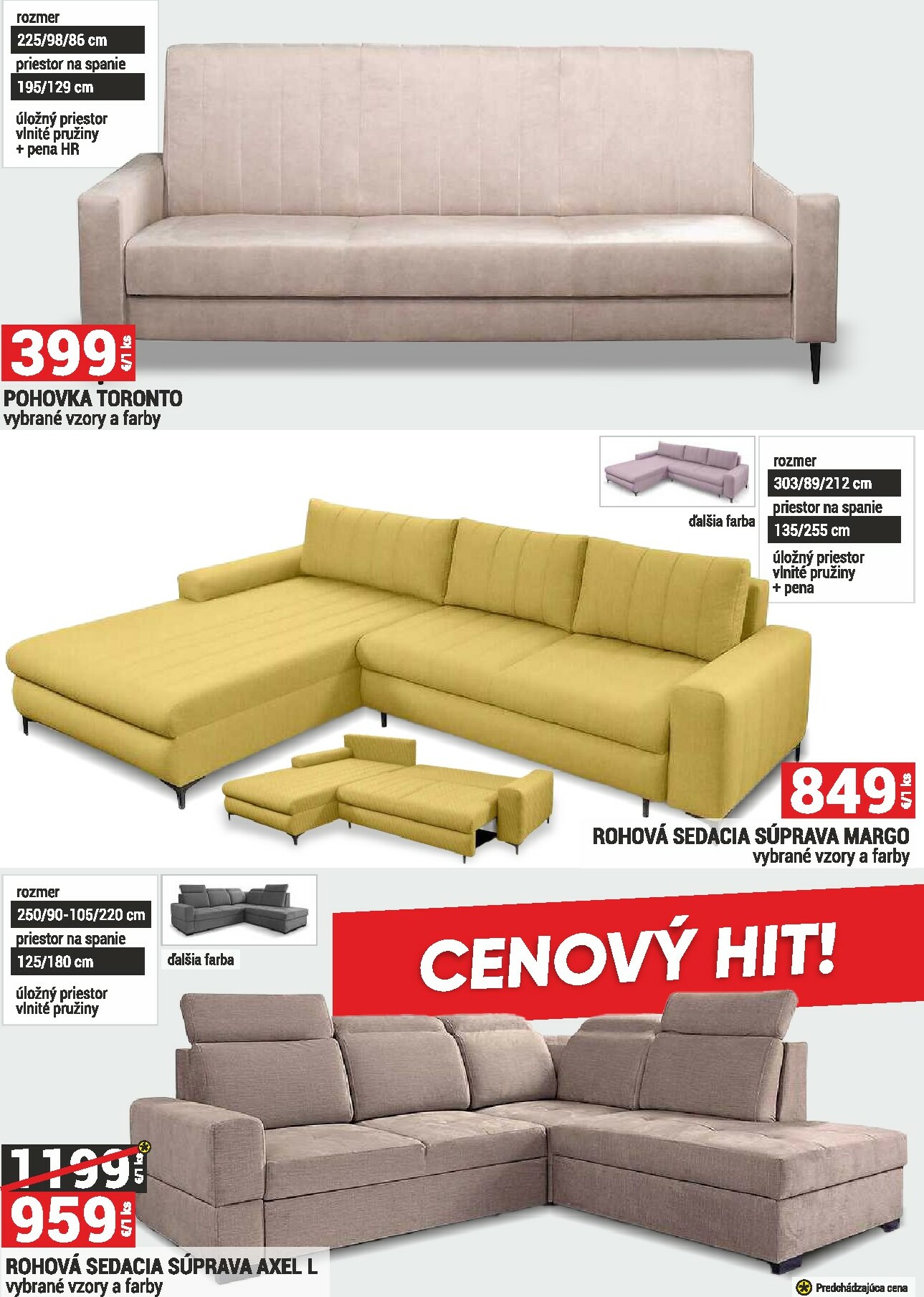 merkury-market - Leták Merkury Market - Nábytok, sedačky, matrace platný od 01.12. do 31.12. - page: 22