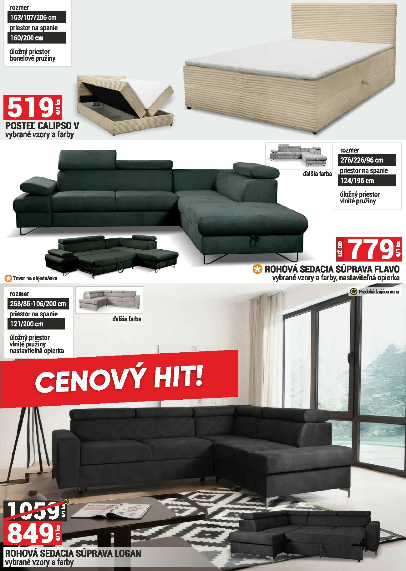 merkury-market - Leták Merkury Market - Nábytok, sedačky, matrace platný od 01.12. do 31.12. - page: 13