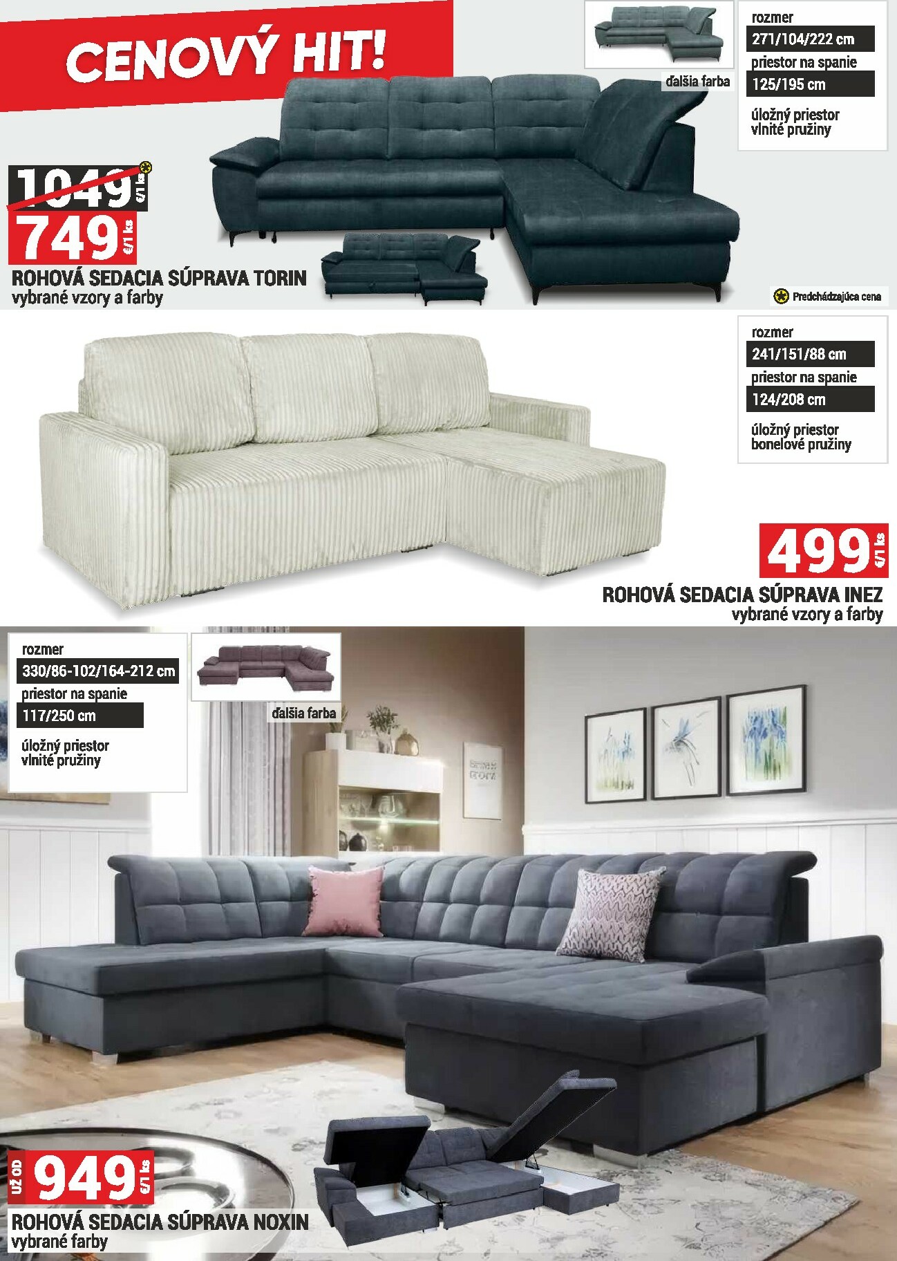 merkury-market - Leták Merkury Market - Nábytok, sedačky, matrace platný od 01.12. do 31.12. - page: 19