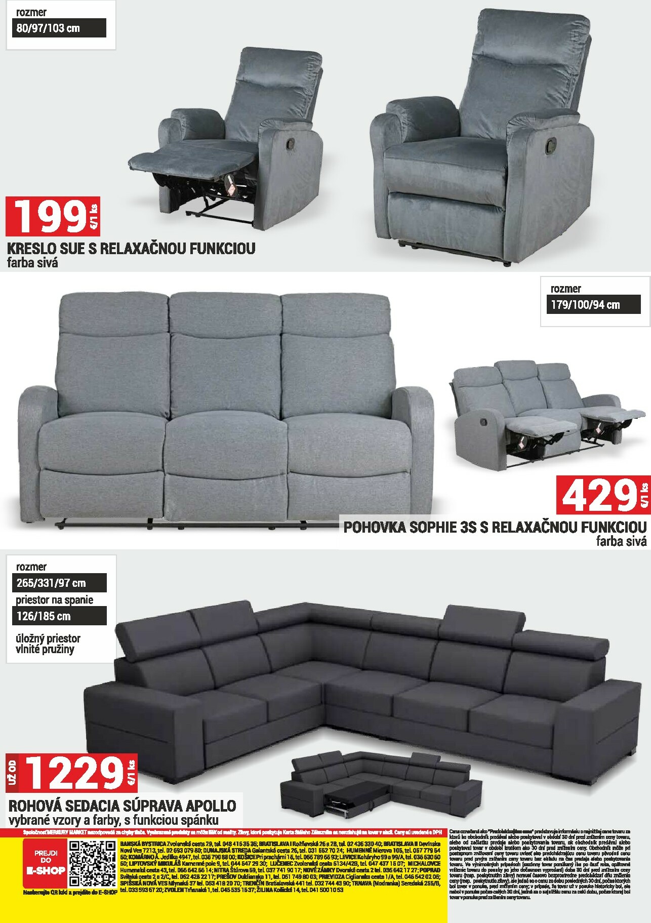 merkury-market - Leták Merkury Market - Nábytok, sedačky, matrace platný od 01.12. do 31.12. - page: 40