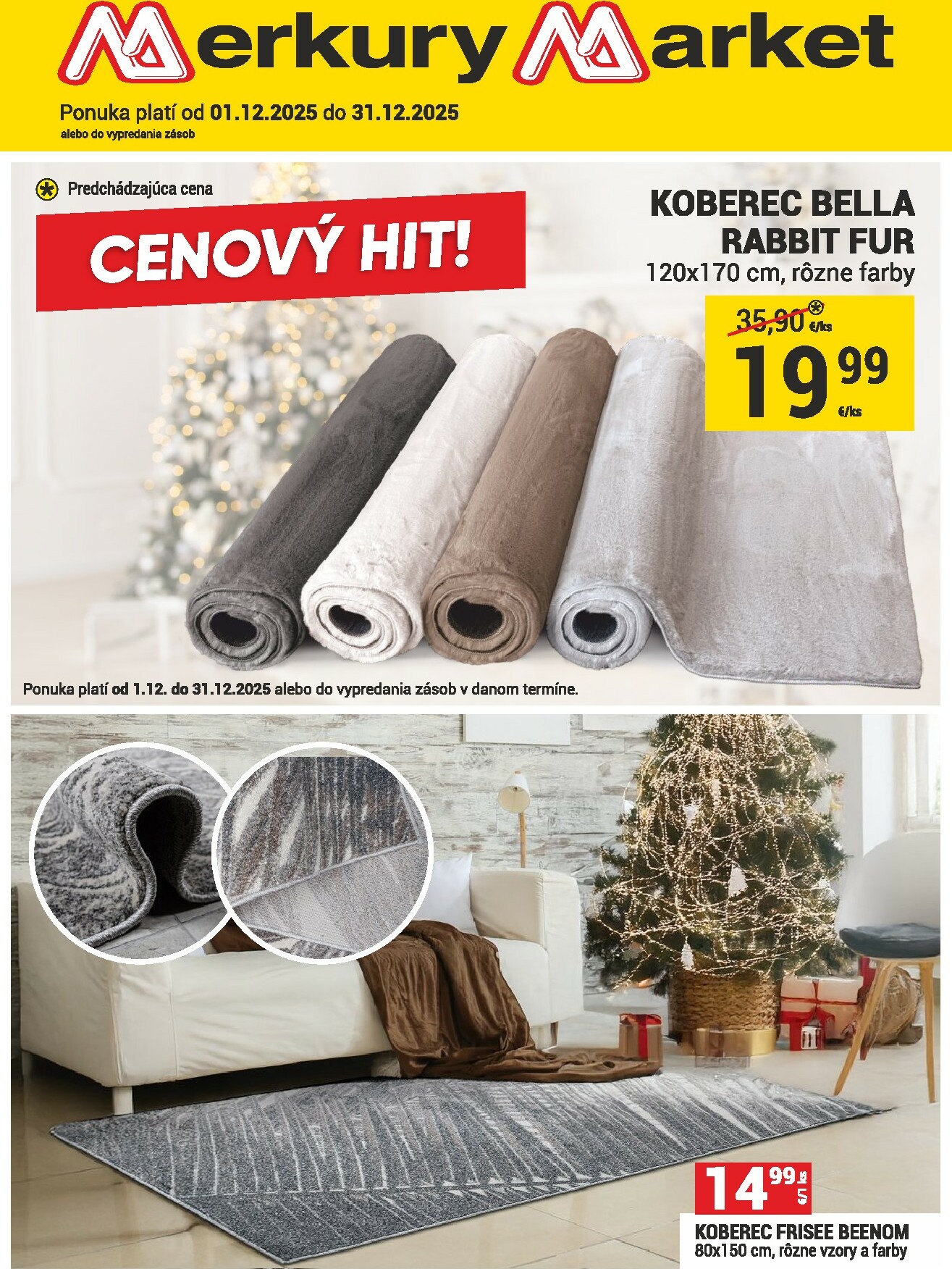 merkury-market - Leták Merkury Market platný od 01.12. do 31.12.