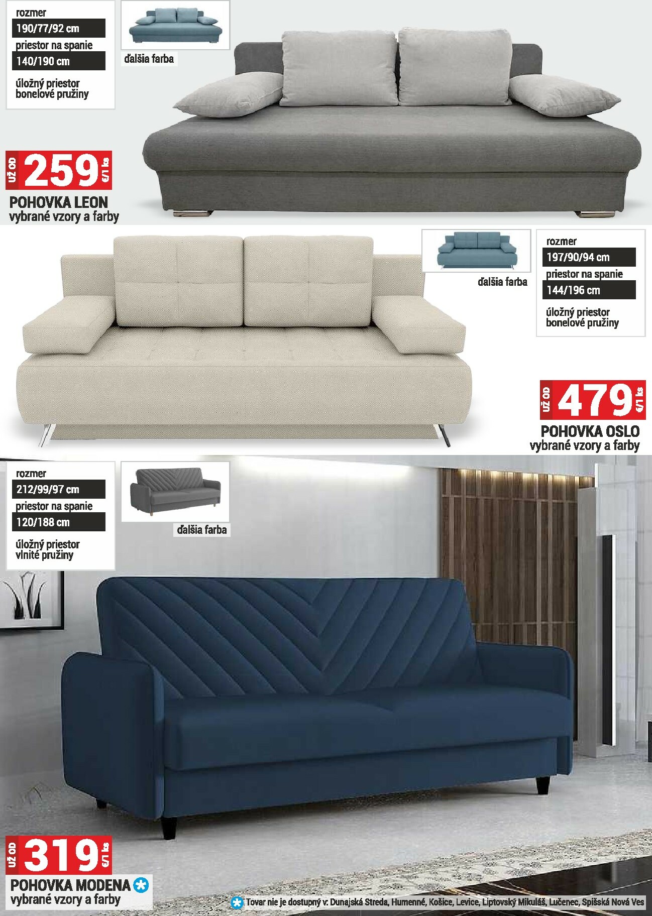 merkury-market - Leták Merkury Market - Nábytok, sedačky, matrace platný od 02.01. do 31.01. - page: 19