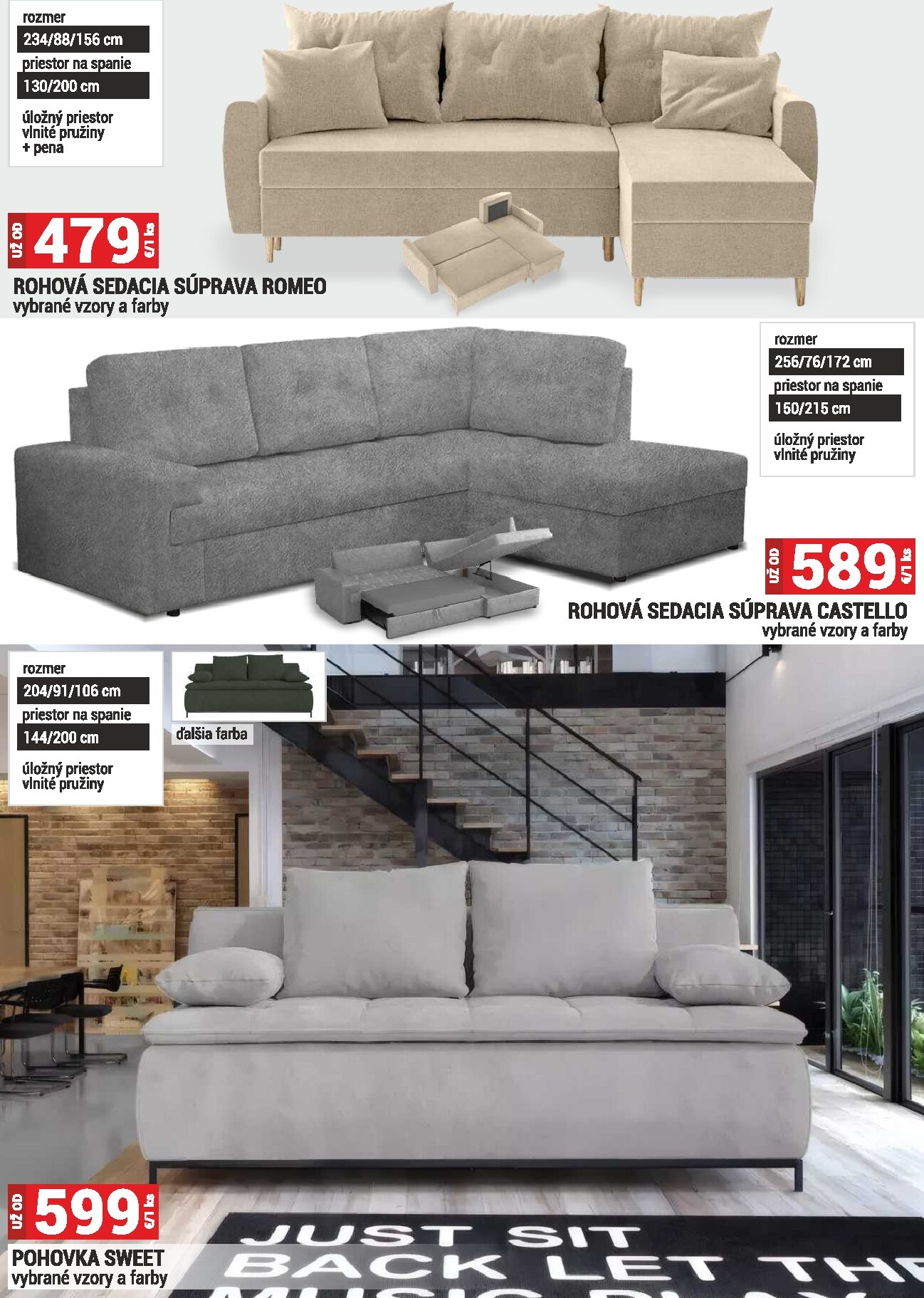 merkury-market - Leták Merkury Market - Nábytok, sedačky, matrace platný od 01.03.2026 do 31.03.2026 - page: 8