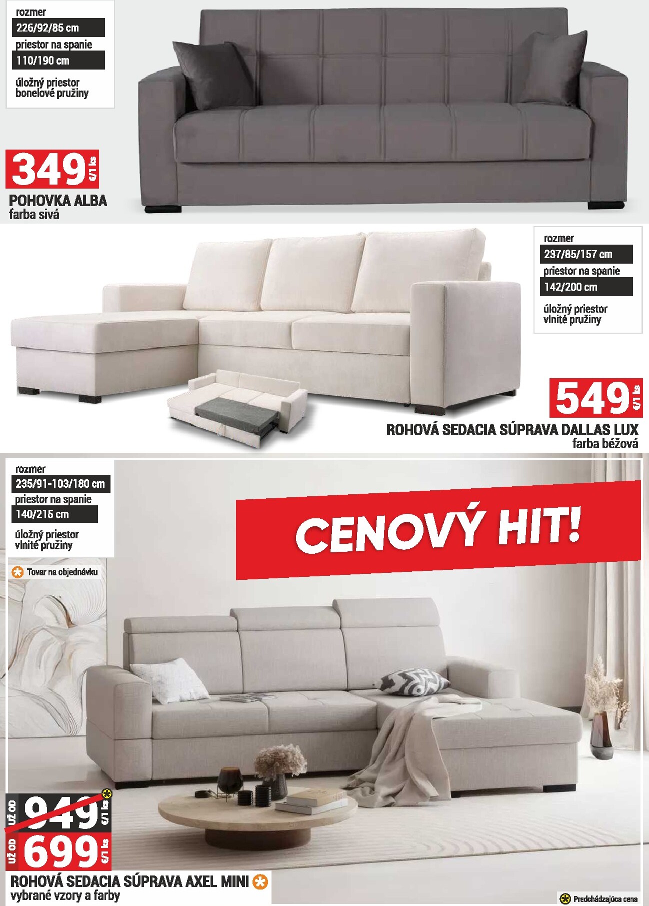 merkury-market - Leták Merkury Market - Nábytok, sedačky, matrace platný od 01.04.2026 do 30.04.2026 - page: 29