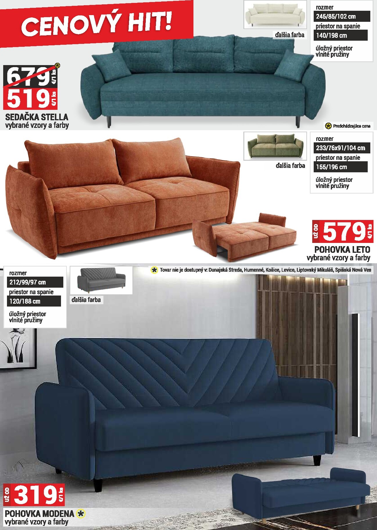 merkury-market - Leták Merkury Market - Nábytok, sedačky, matrace platný od 01.04.2026 do 30.04.2026 - page: 15