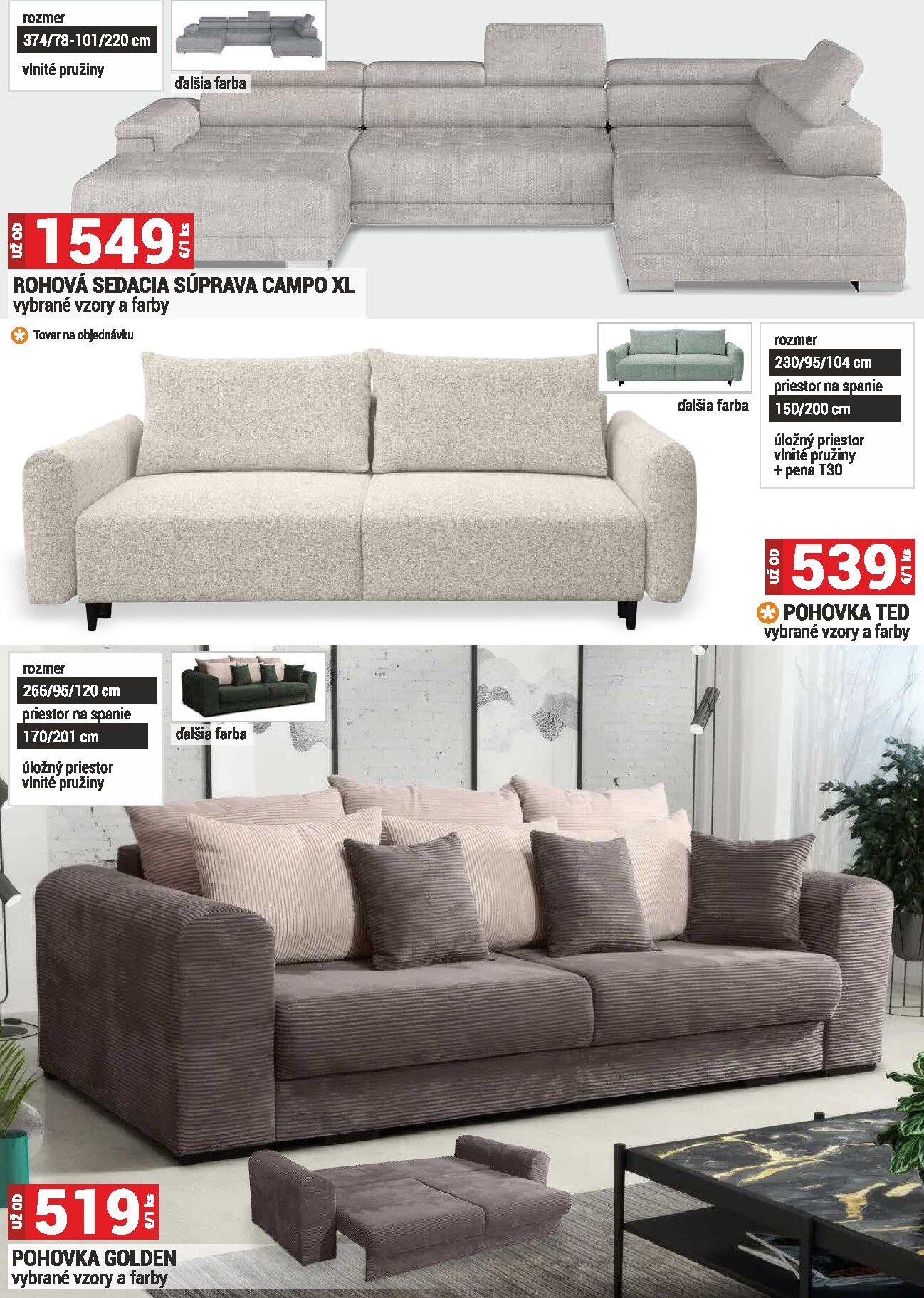 merkury-market - Leták Merkury Market - Nábytok, sedačky, matrace platný od 01.04.2026 do 30.04.2026 - page: 28