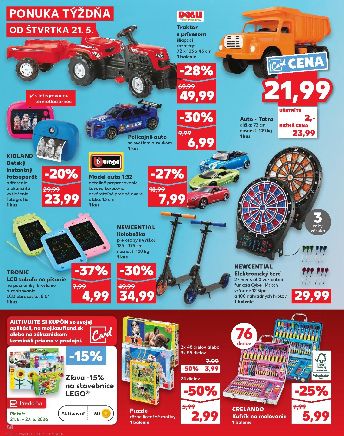 kaufland - Nový Kaufland leták od štvrtka, 21.05.2026 do stredy, 27.05.2026 - page: 58