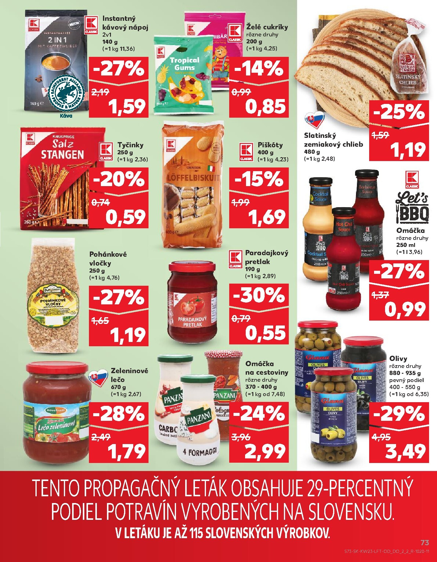 kaufland - Nový Kaufland leták od štvrtka, 04.06.2026 do stredy, 10.06.2026 - page: 73