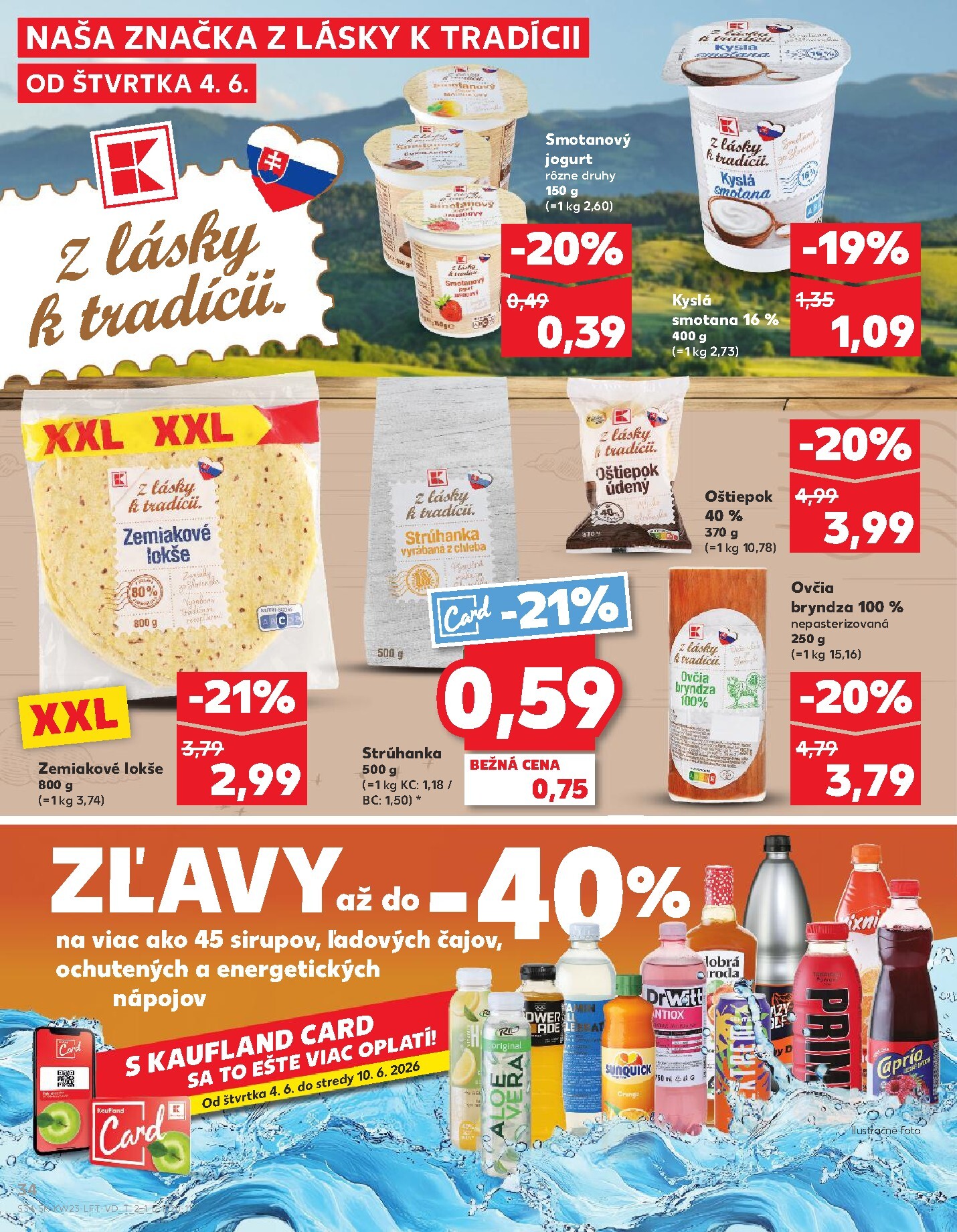 kaufland - Nový Kaufland leták od štvrtka, 04.06.2026 do stredy, 10.06.2026 - page: 34