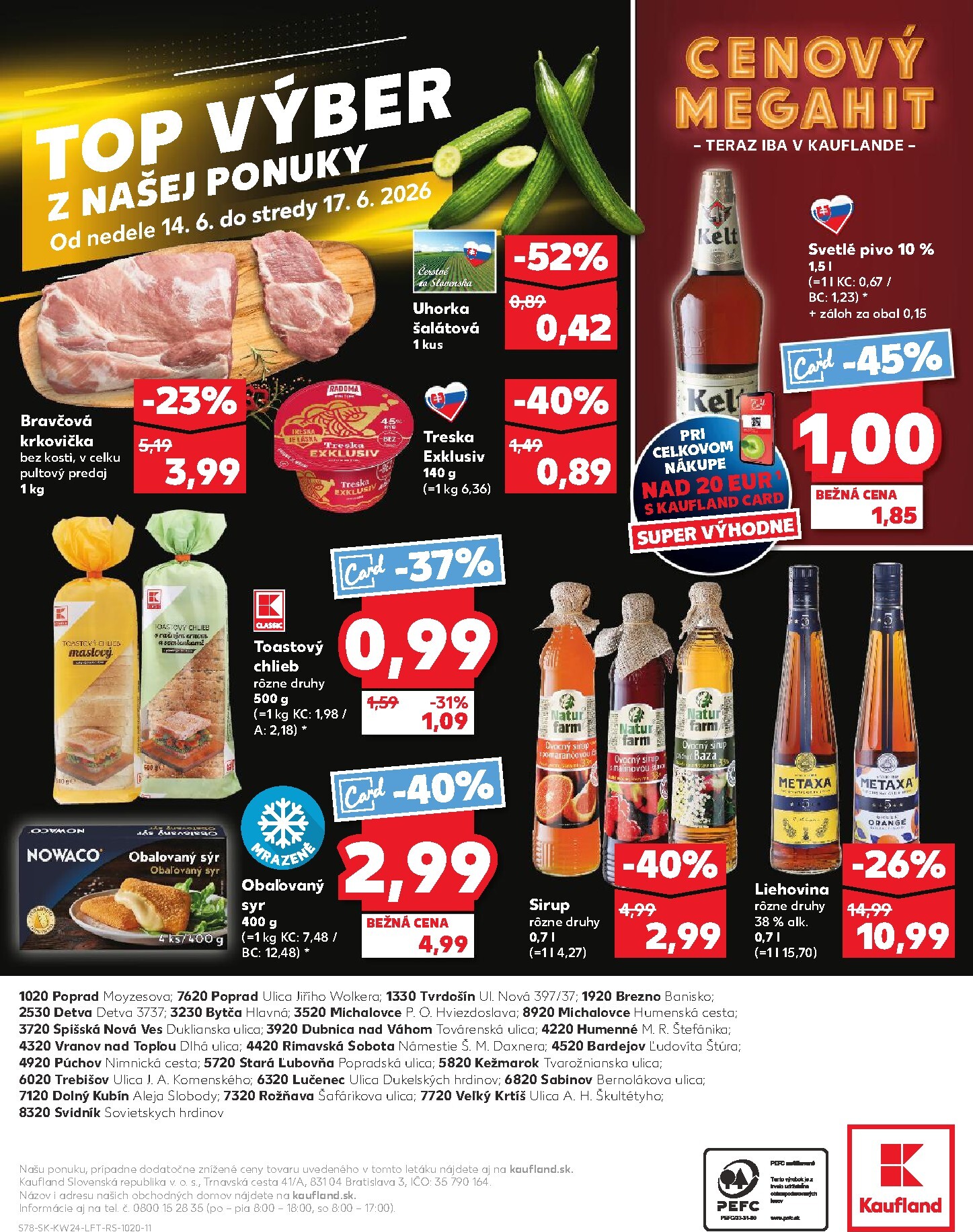 kaufland - Nový Kaufland leták od štvrtka, 11.06.2026 do stredy, 17.06.2026 - page: 78