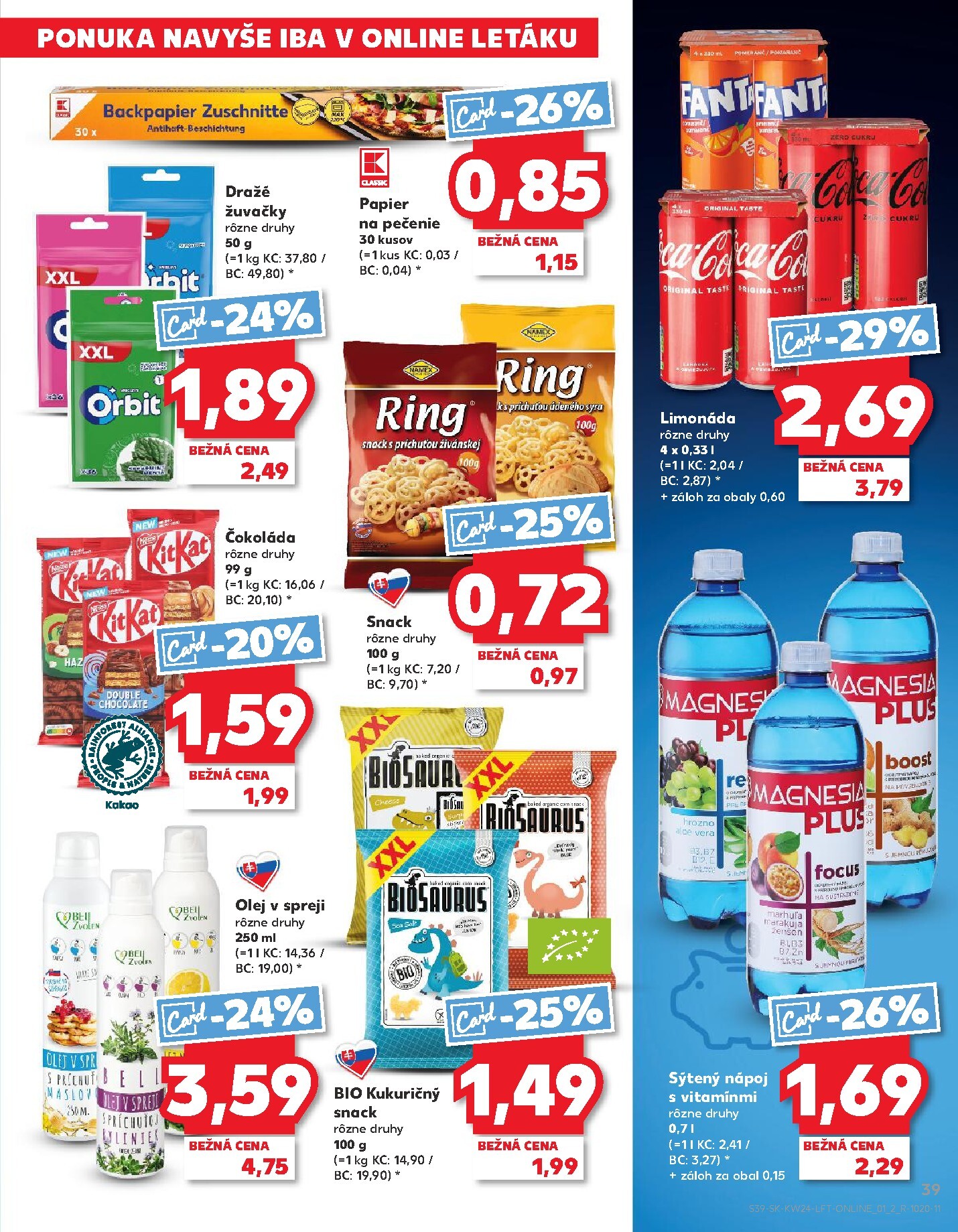 kaufland - Nový Kaufland leták od štvrtka, 11.06.2026 do stredy, 17.06.2026 - page: 39