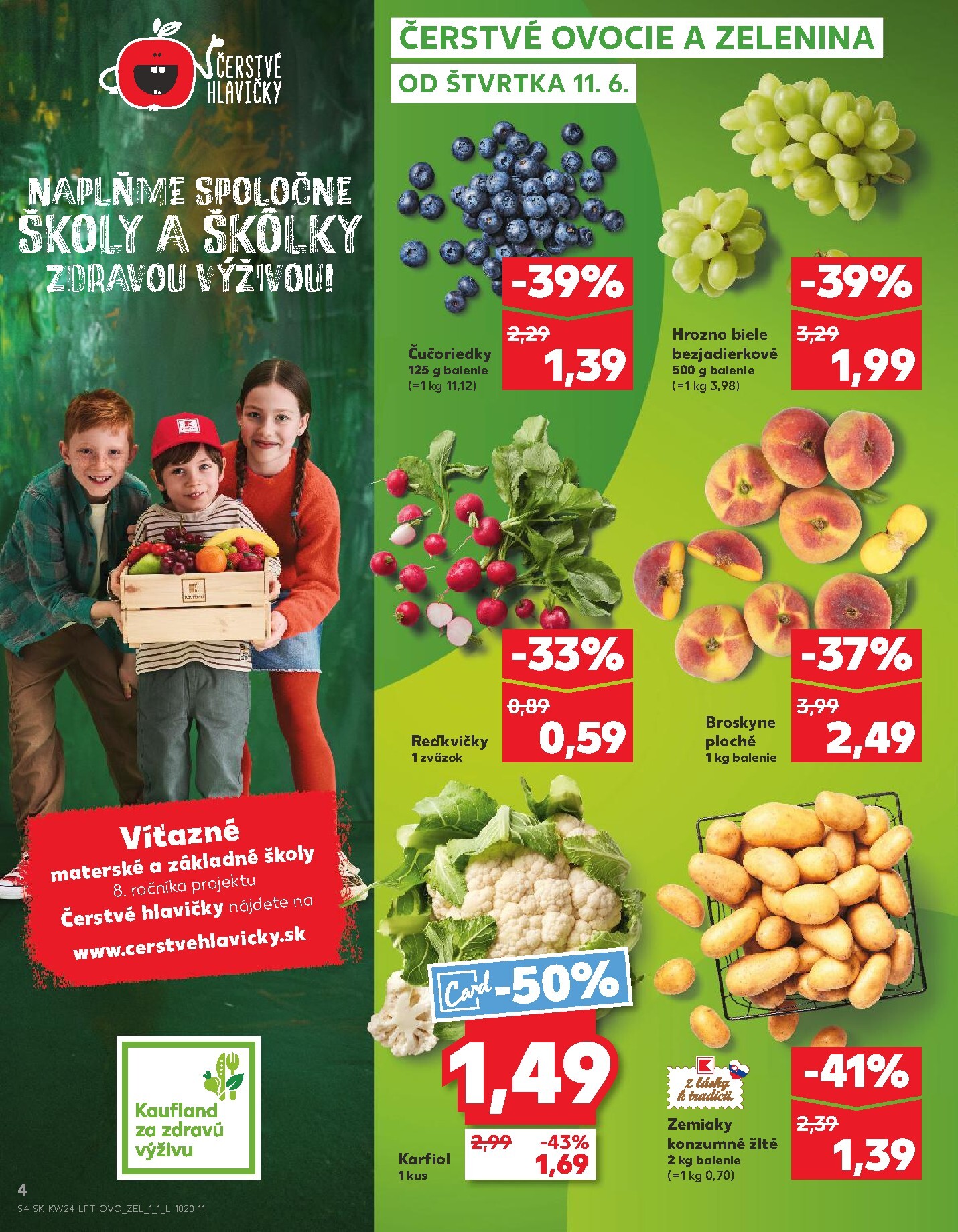 kaufland - Nový Kaufland leták od štvrtka, 11.06.2026 do stredy, 17.06.2026 - page: 4