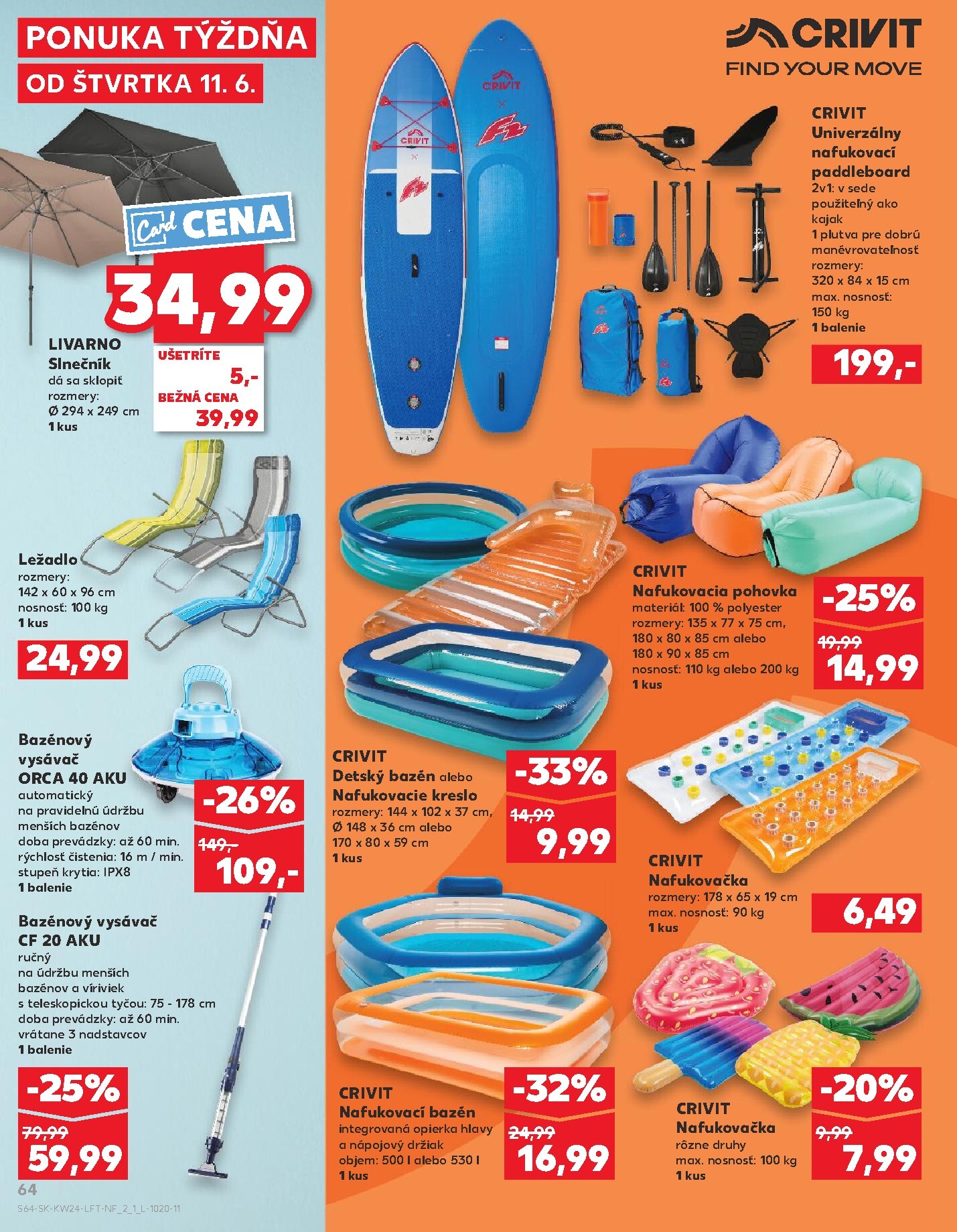 kaufland - Nový Kaufland leták od štvrtka, 11.06.2026 do stredy, 17.06.2026 - page: 64