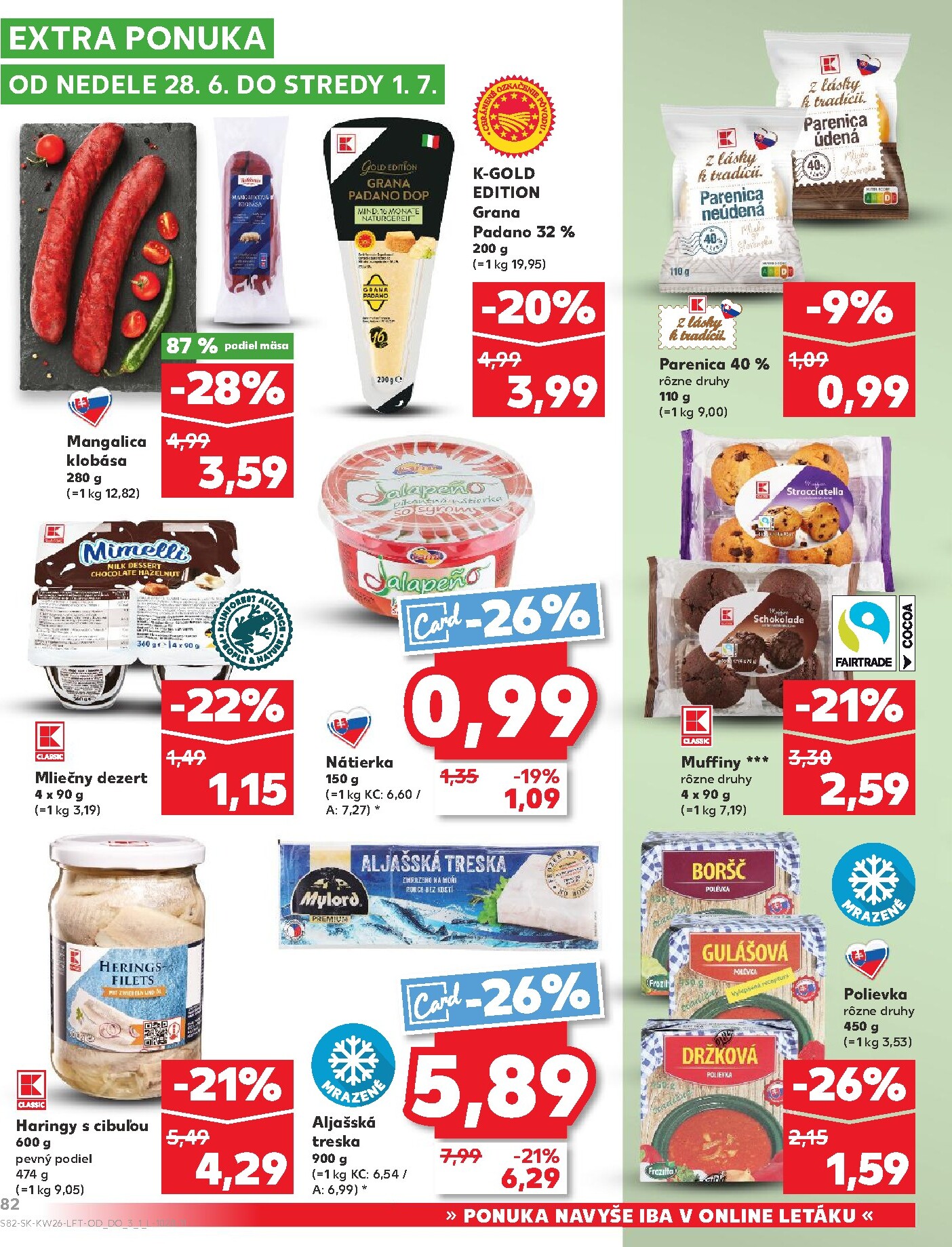 kaufland - Aktuálny Kaufland leták od štvrtka, 25.06.2026 do stredy, 01.07.2026 - page: 82
