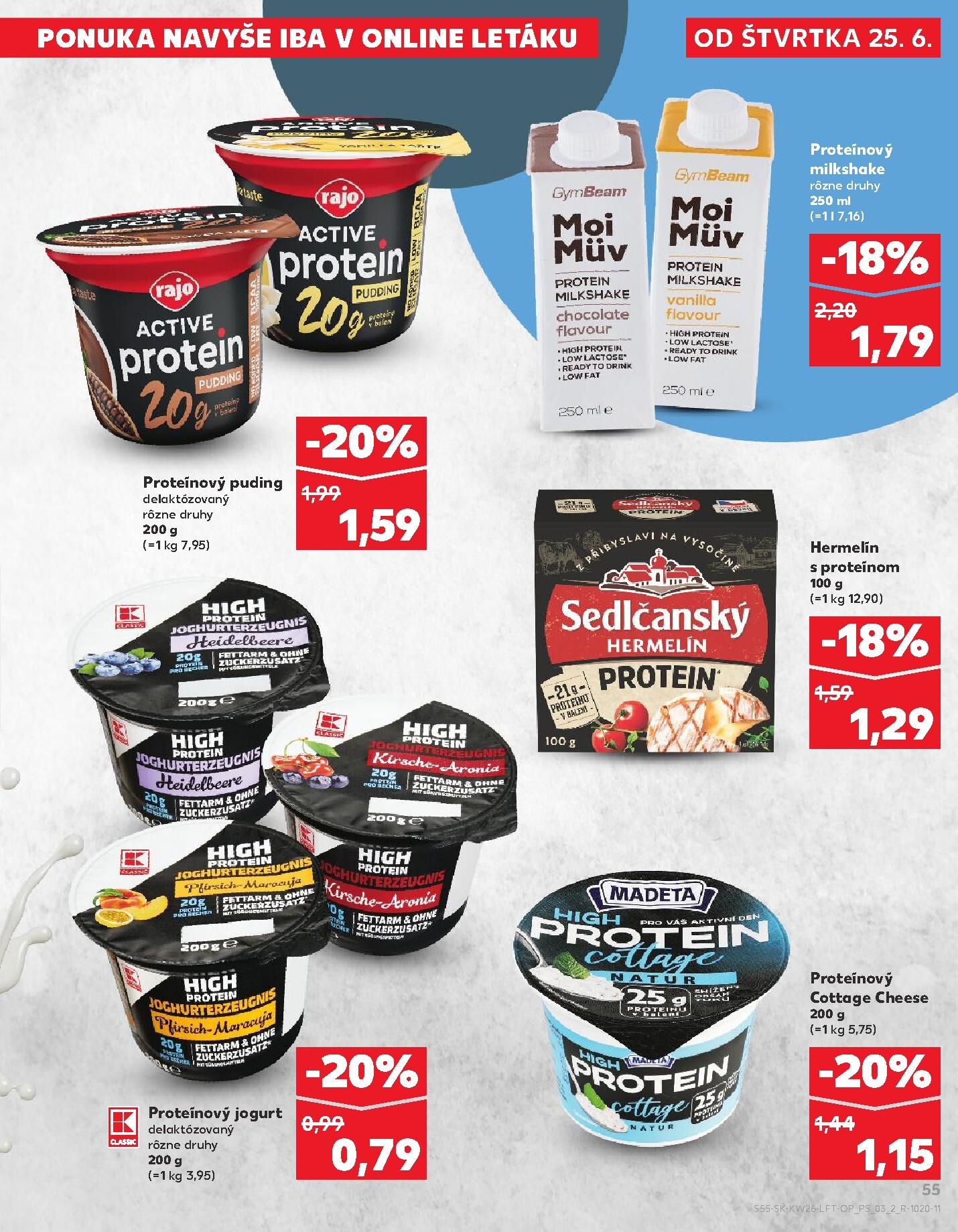 kaufland - Aktuálny Kaufland leták od štvrtka, 25.06.2026 do stredy, 01.07.2026 - page: 55