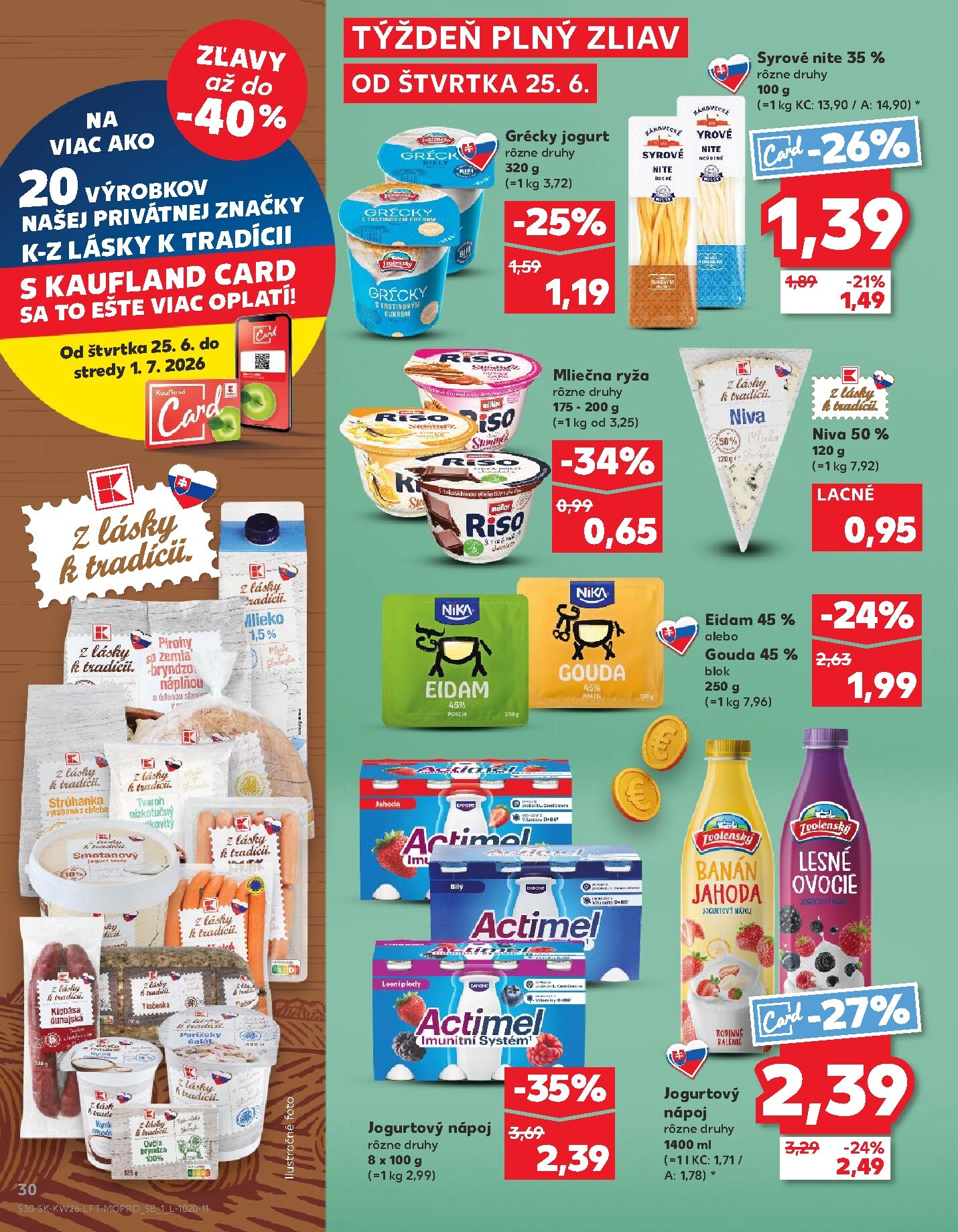 kaufland - Aktuálny Kaufland leták od štvrtka, 25.06.2026 do stredy, 01.07.2026 - page: 30