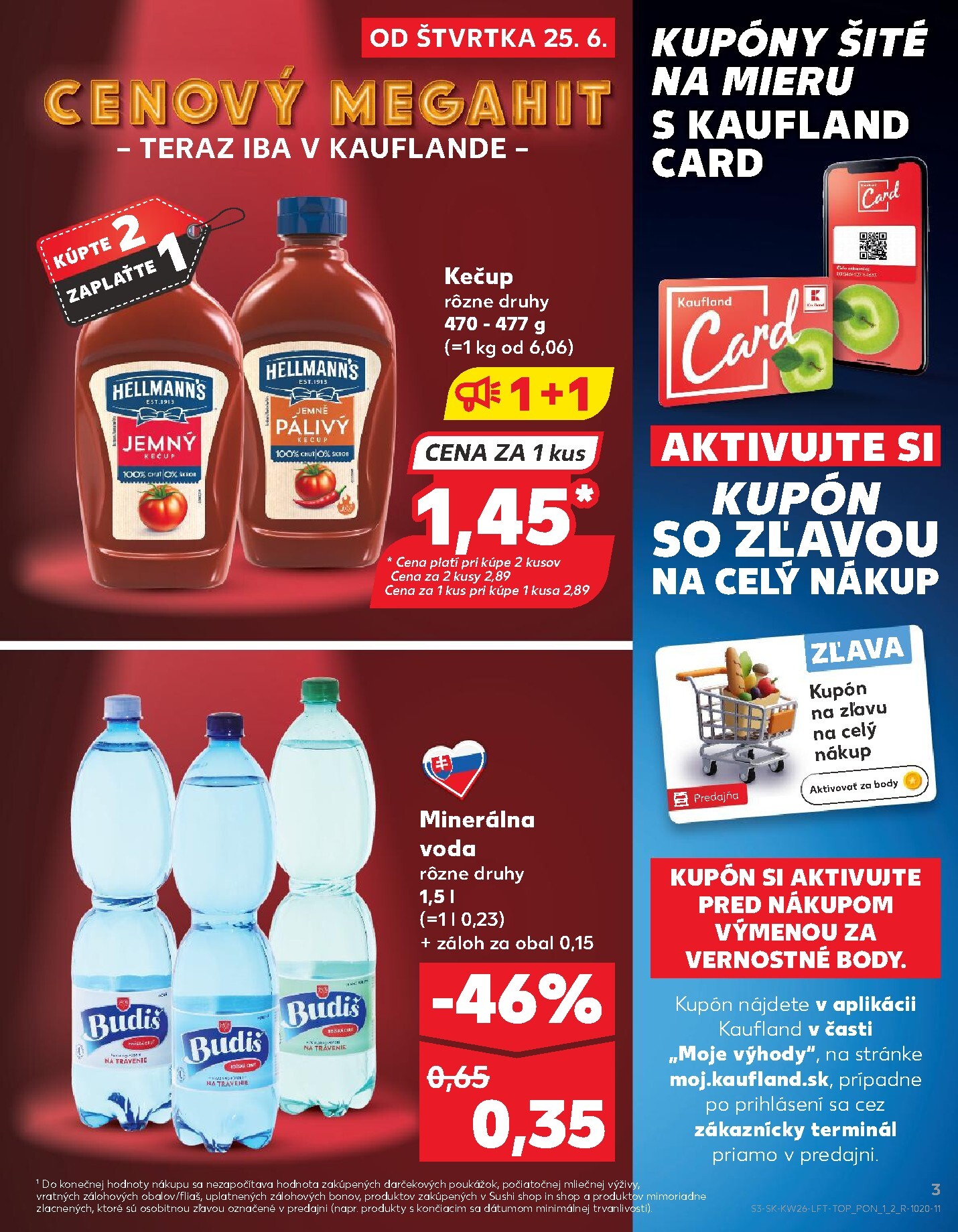 kaufland - Aktuálny Kaufland leták od štvrtka, 25.06.2026 do stredy, 01.07.2026 - page: 3