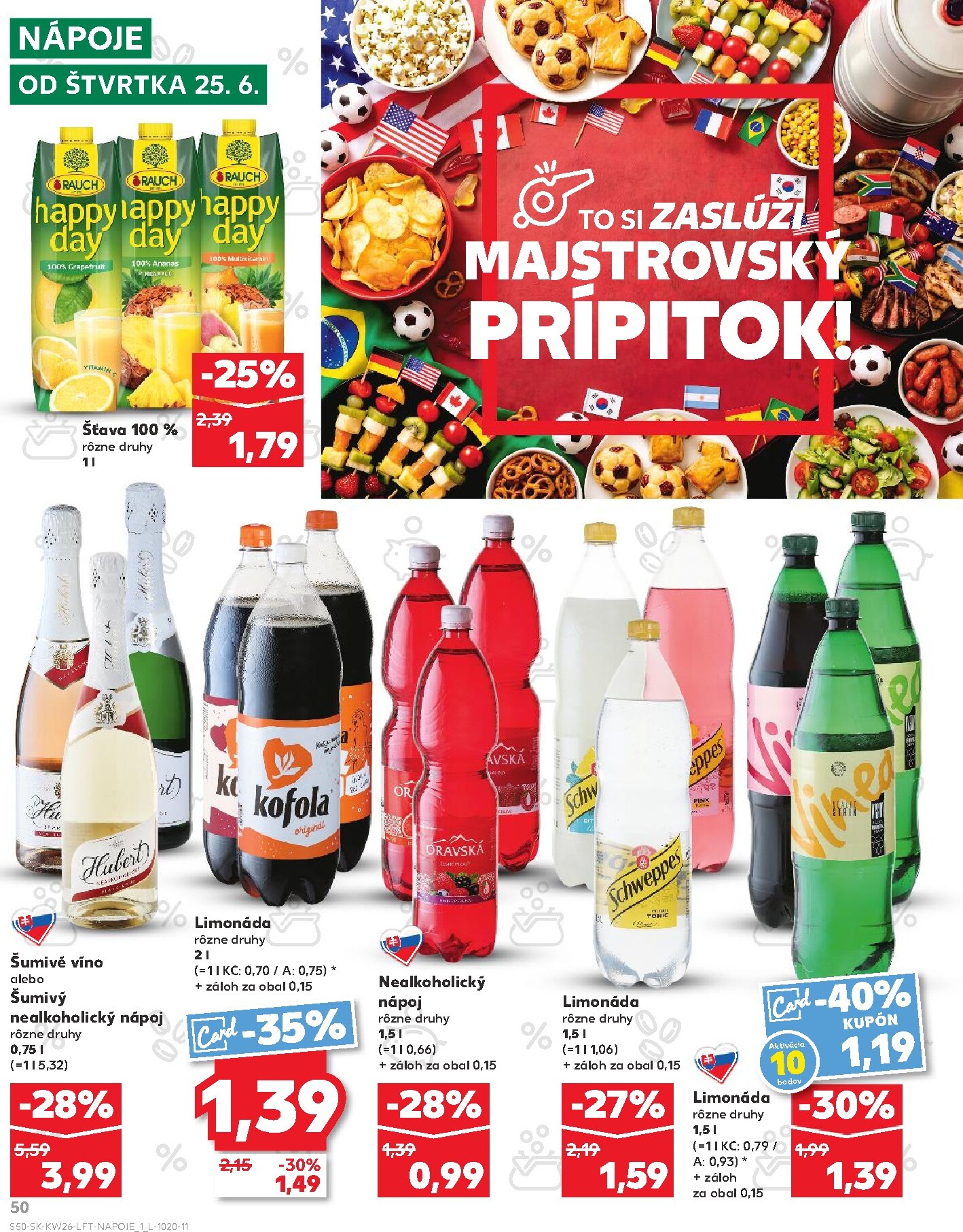 kaufland - Aktuálny Kaufland leták od štvrtka, 25.06.2026 do stredy, 01.07.2026 - page: 50