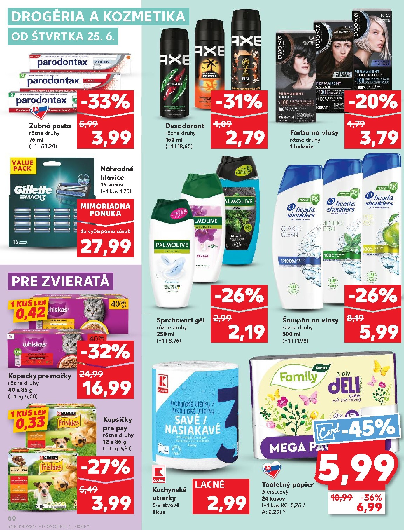 kaufland - Aktuálny Kaufland leták od štvrtka, 25.06.2026 do stredy, 01.07.2026 - page: 60