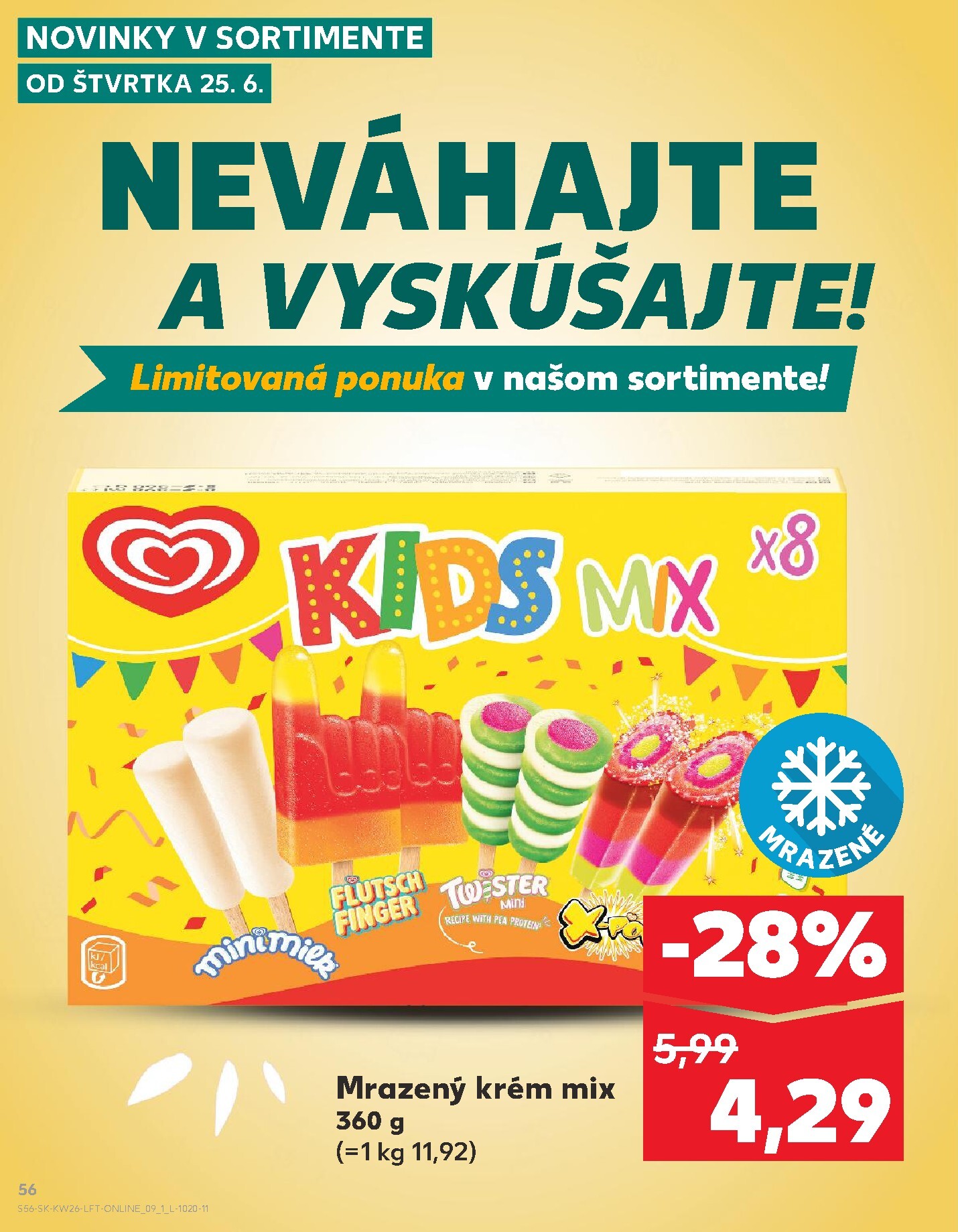 kaufland - Aktuálny Kaufland leták od štvrtka, 25.06.2026 do stredy, 01.07.2026 - page: 56