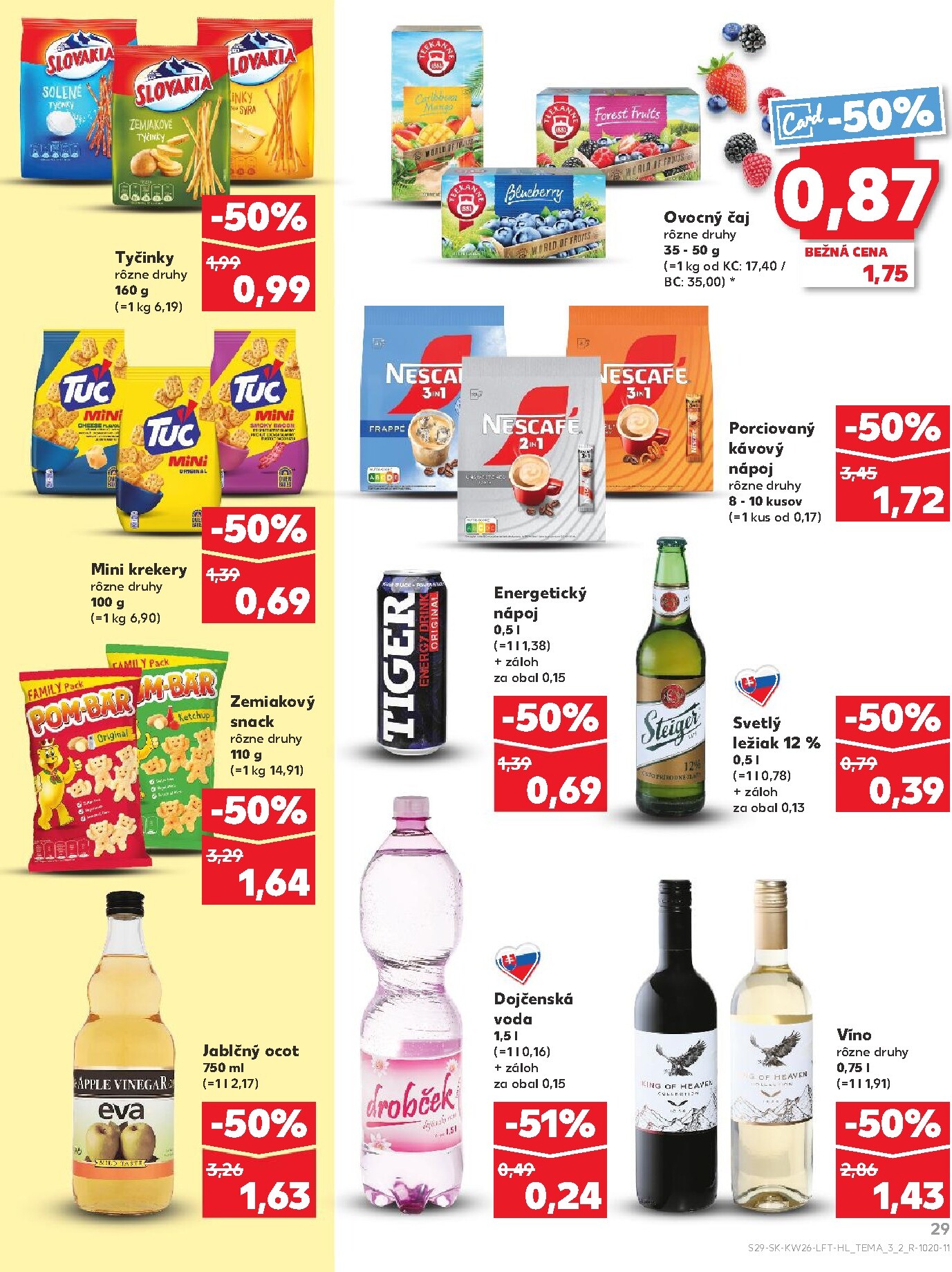 kaufland - Aktuálny Kaufland leták od štvrtka, 25.06.2026 do stredy, 01.07.2026 - page: 29