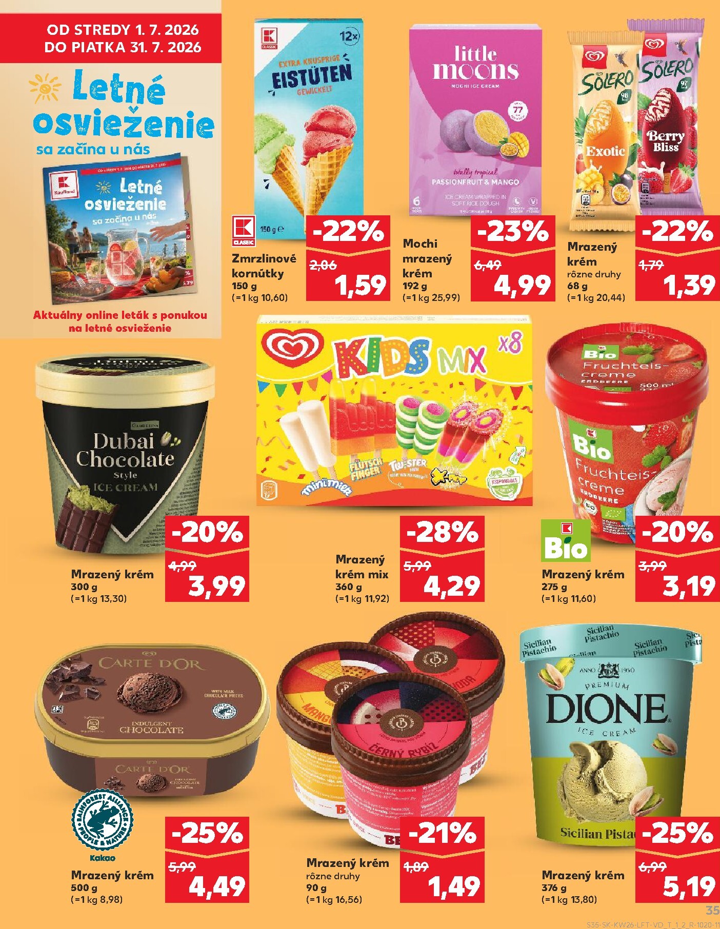 kaufland - Aktuálny Kaufland leták od štvrtka, 25.06.2026 do stredy, 01.07.2026 - page: 35