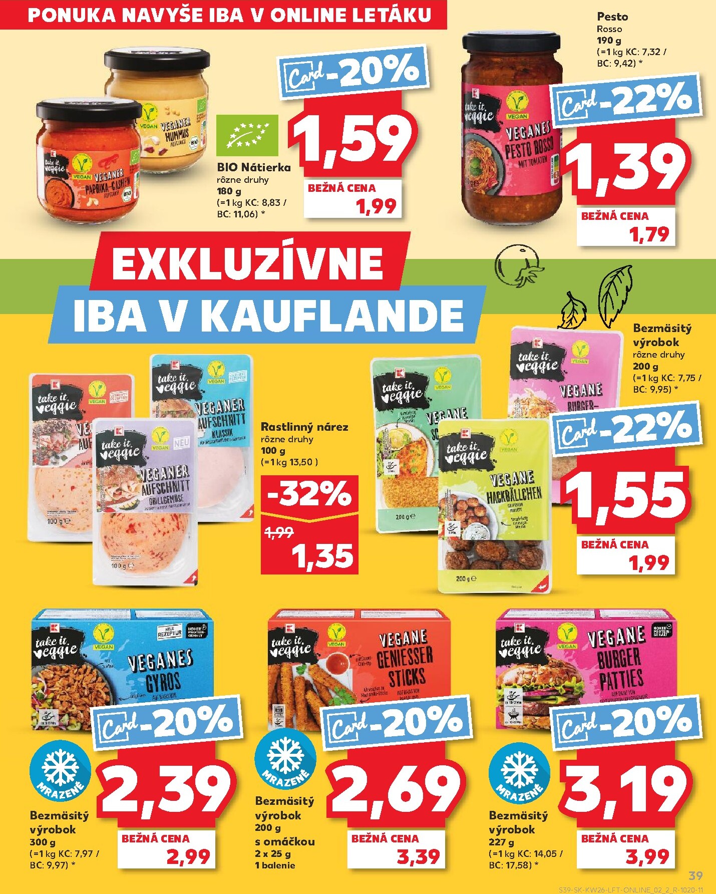 kaufland - Aktuálny Kaufland leták od štvrtka, 25.06.2026 do stredy, 01.07.2026 - page: 39