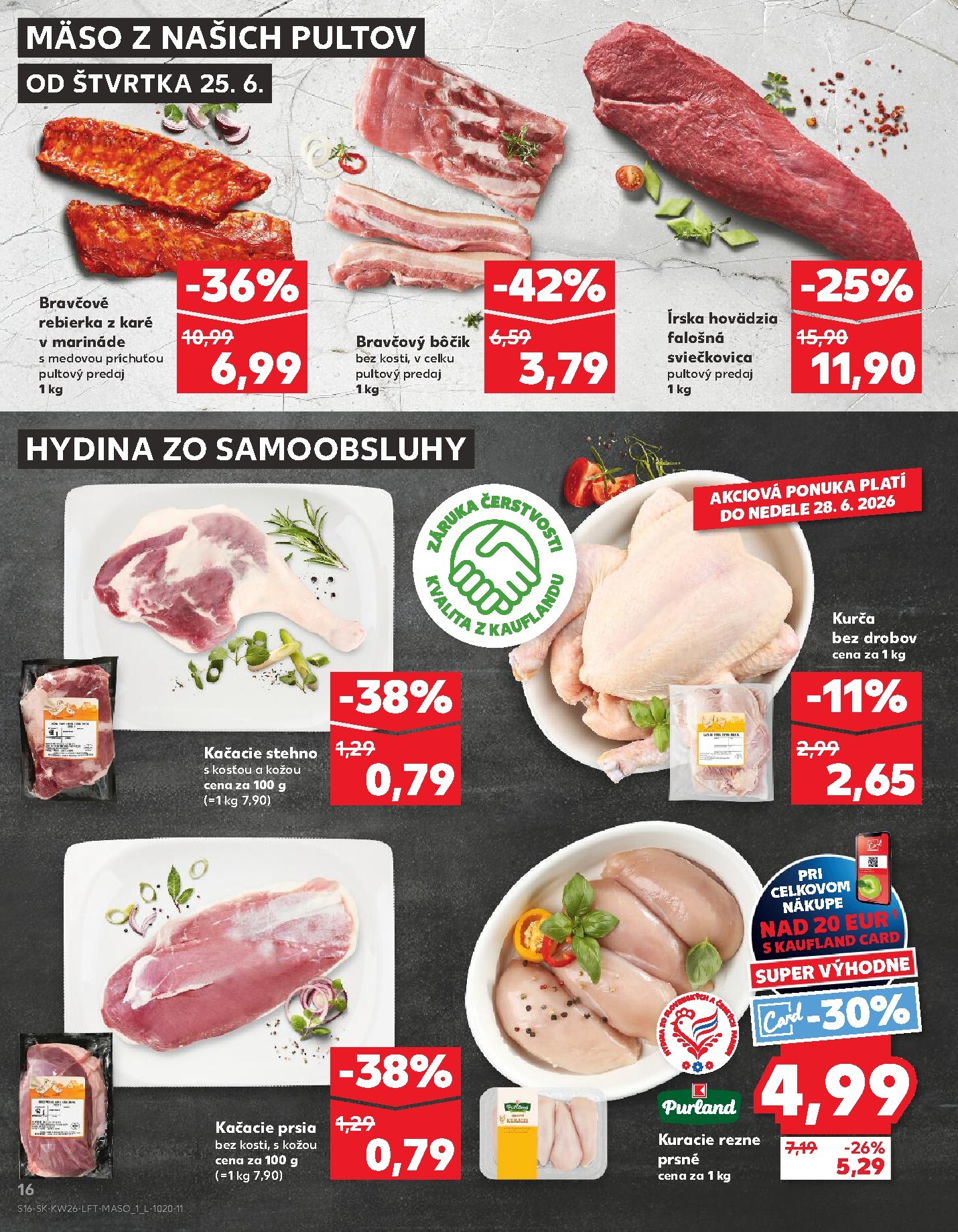 kaufland - Aktuálny Kaufland leták od štvrtka, 25.06.2026 do stredy, 01.07.2026 - page: 16