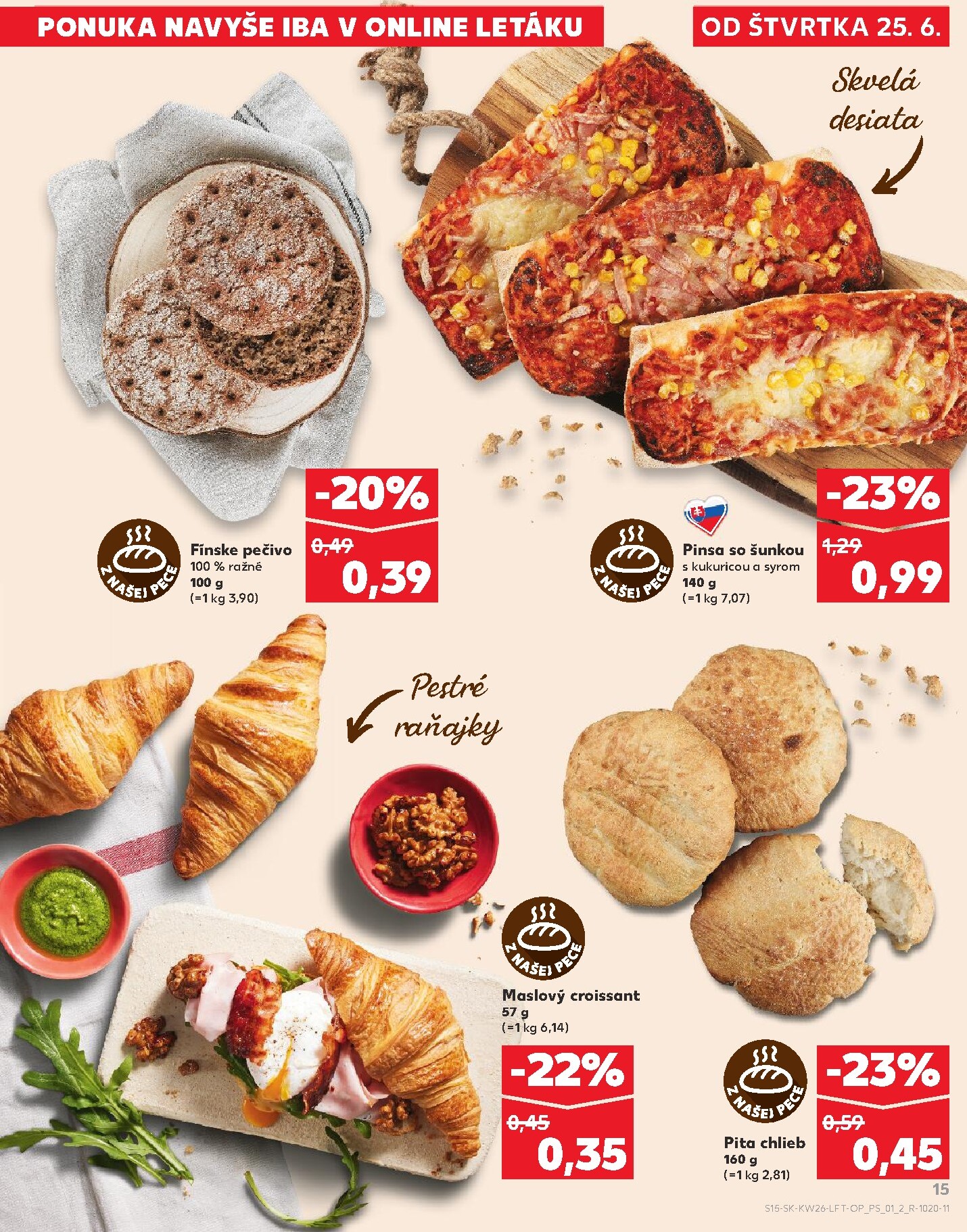 kaufland - Aktuálny Kaufland leták od štvrtka, 25.06.2026 do stredy, 01.07.2026 - page: 15