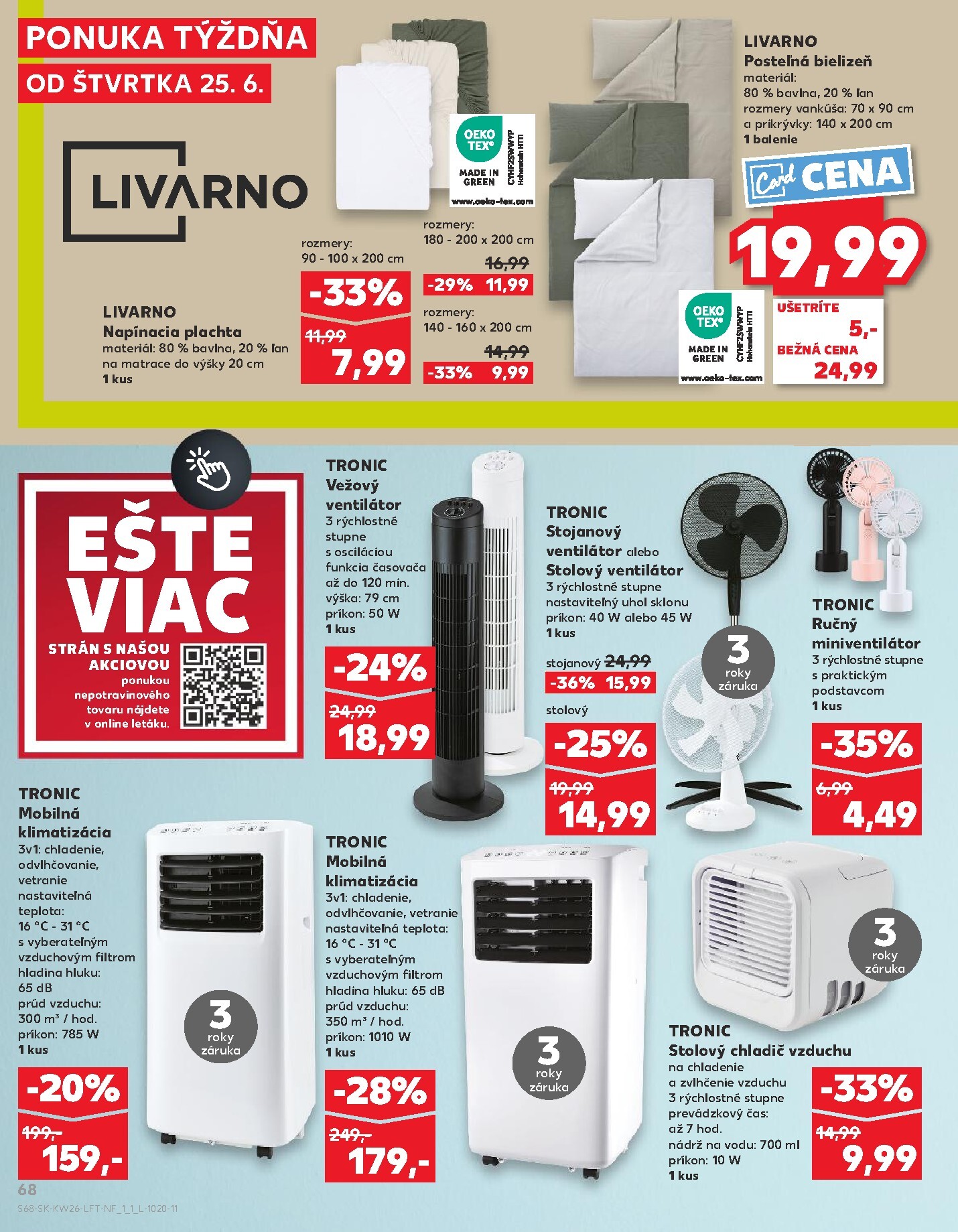 kaufland - Aktuálny Kaufland leták od štvrtka, 25.06.2026 do stredy, 01.07.2026 - page: 68