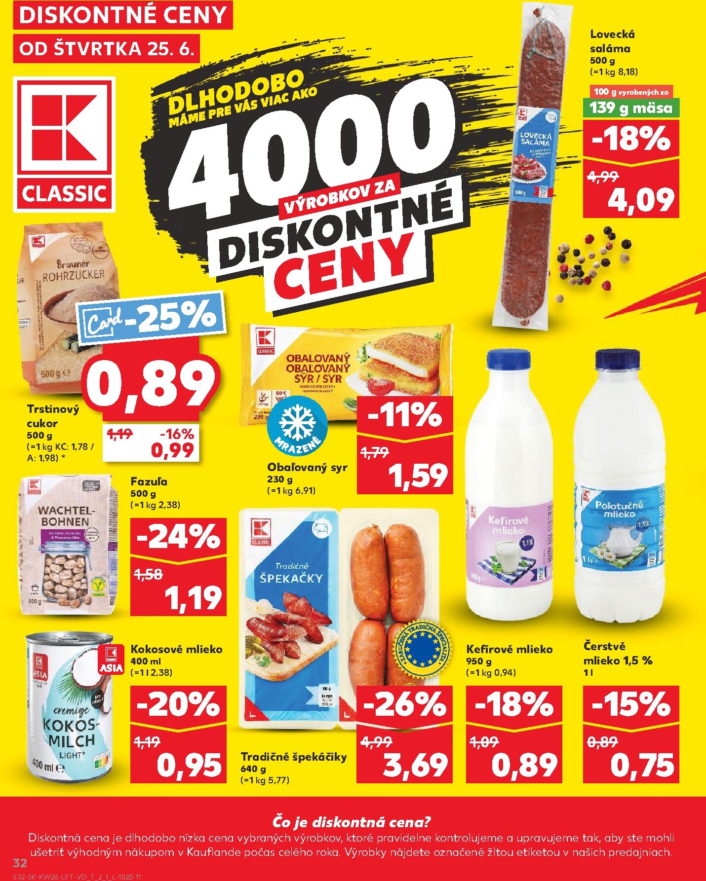 kaufland - Aktuálny Kaufland leták od štvrtka, 25.06.2026 do stredy, 01.07.2026 - page: 32