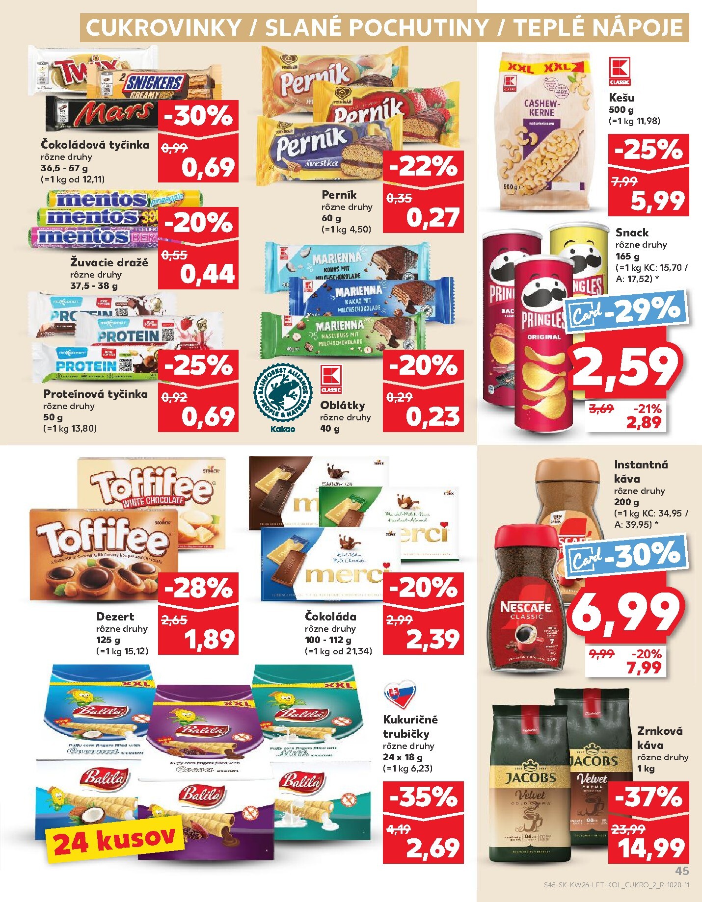 kaufland - Aktuálny Kaufland leták od štvrtka, 25.06.2026 do stredy, 01.07.2026 - page: 45
