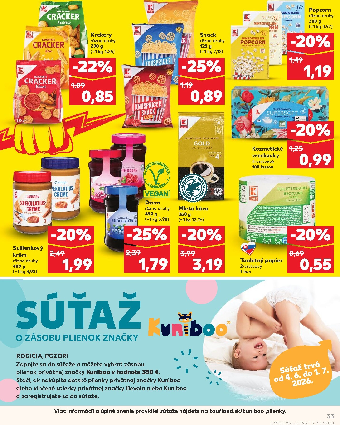 kaufland - Aktuálny Kaufland leták od štvrtka, 25.06.2026 do stredy, 01.07.2026 - page: 33