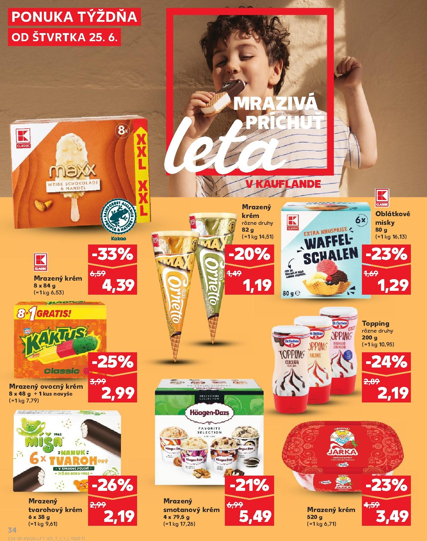kaufland - Aktuálny Kaufland leták od štvrtka, 25.06.2026 do stredy, 01.07.2026 - page: 34