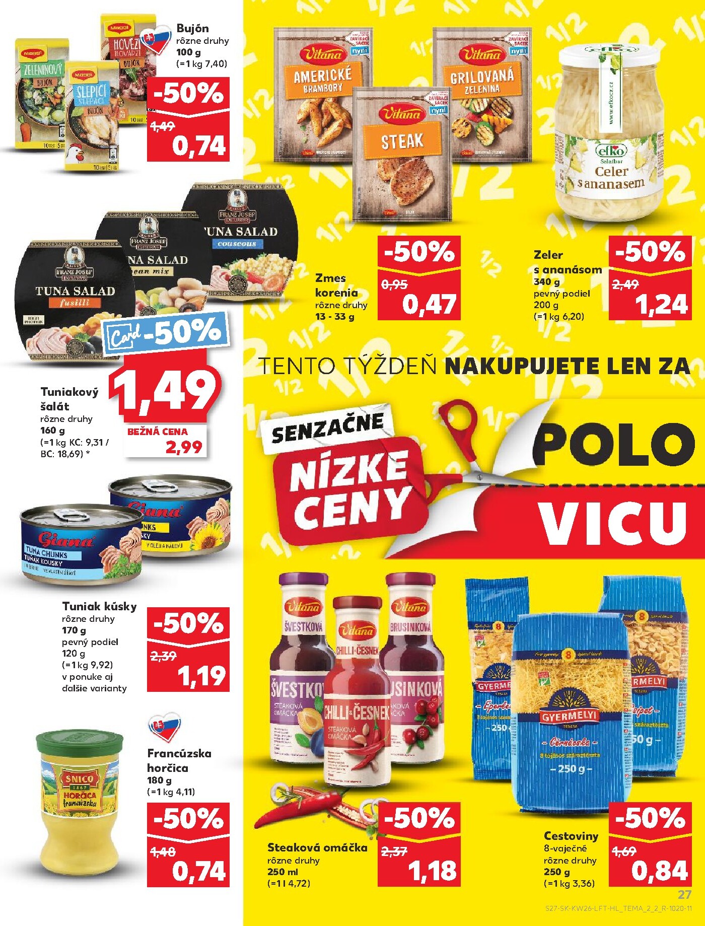 kaufland - Aktuálny Kaufland leták od štvrtka, 25.06.2026 do stredy, 01.07.2026 - page: 27