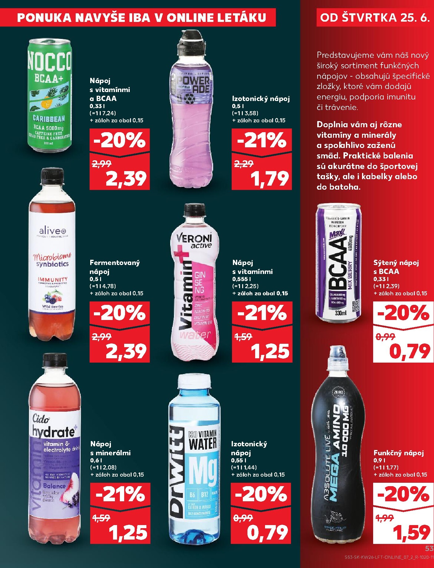 kaufland - Aktuálny Kaufland leták od štvrtka, 25.06.2026 do stredy, 01.07.2026 - page: 53