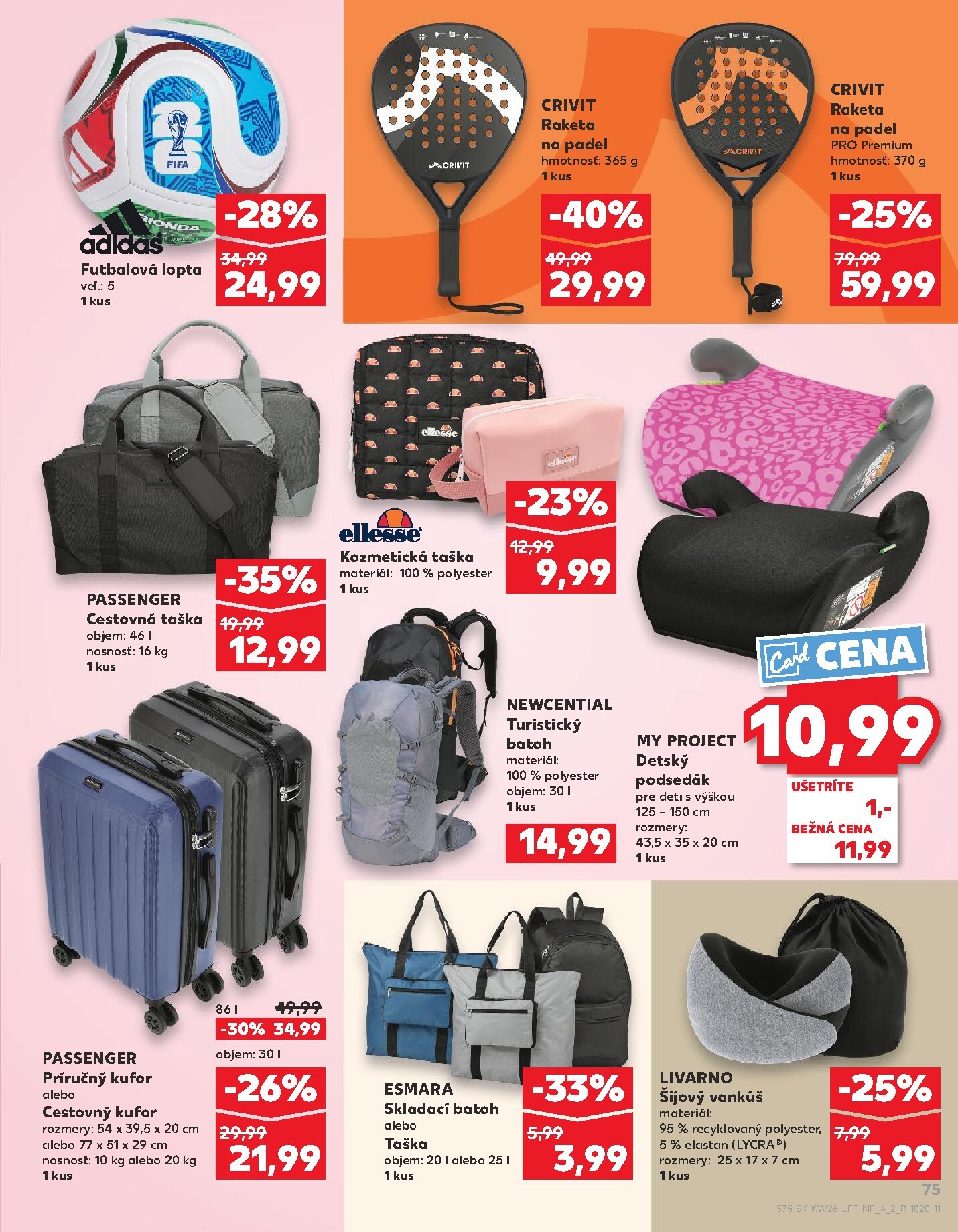 kaufland - Aktuálny Kaufland leták od štvrtka, 25.06.2026 do stredy, 01.07.2026 - page: 75