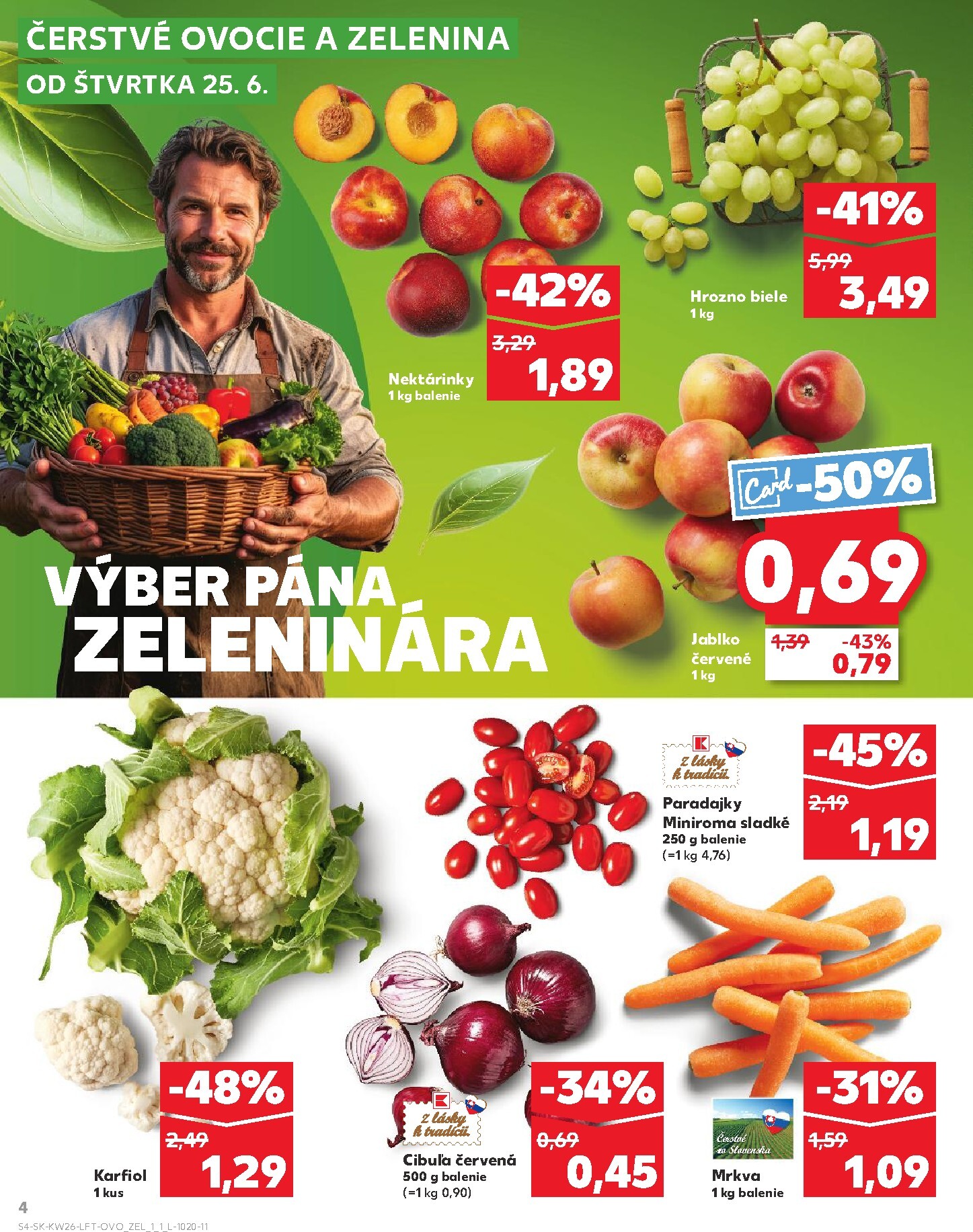 kaufland - Aktuálny Kaufland leták od štvrtka, 25.06.2026 do stredy, 01.07.2026 - page: 4