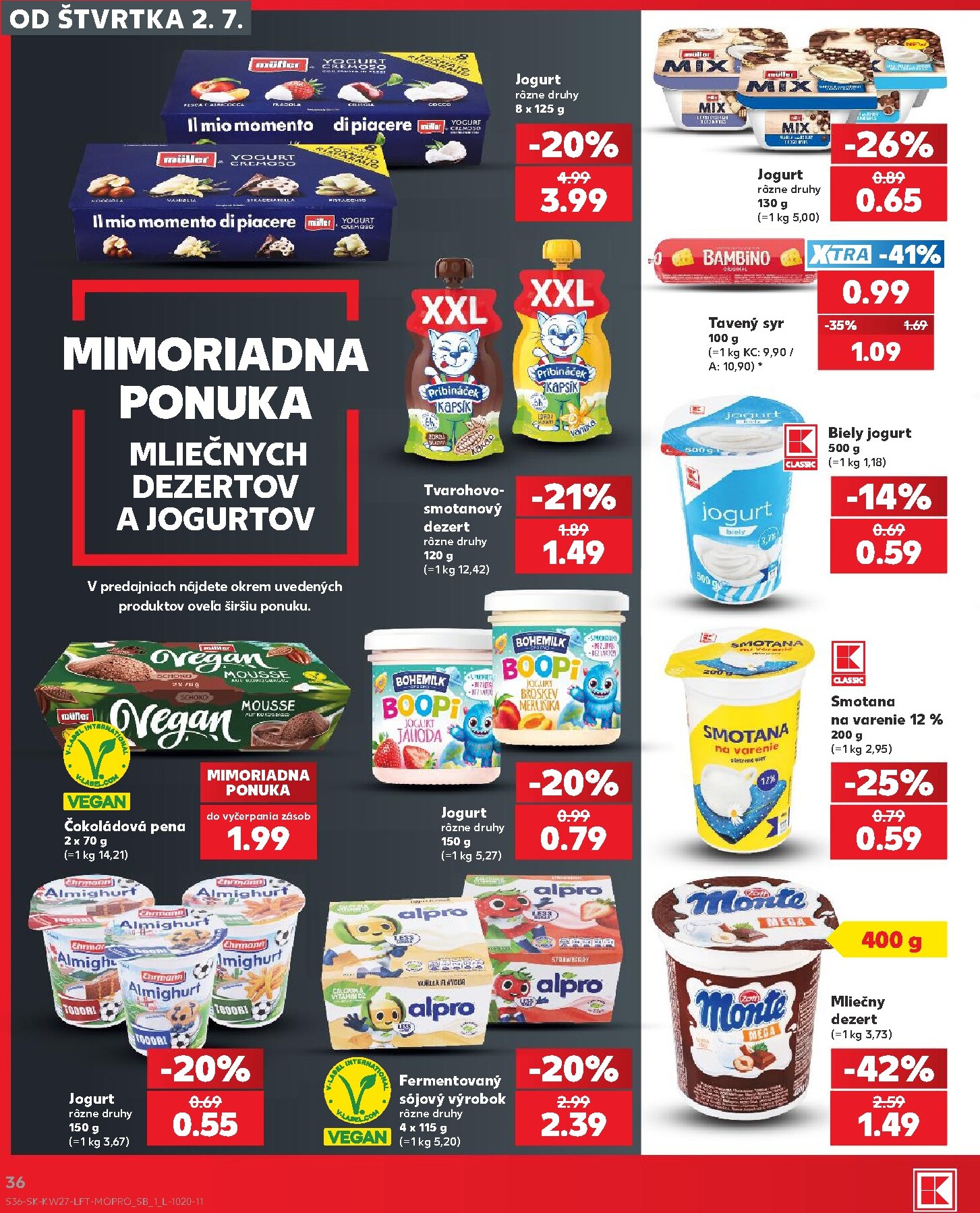 kaufland - Nový Kaufland leták od štvrtka, 02.07.2026 do stredy, 08.07.2026 - page: 36