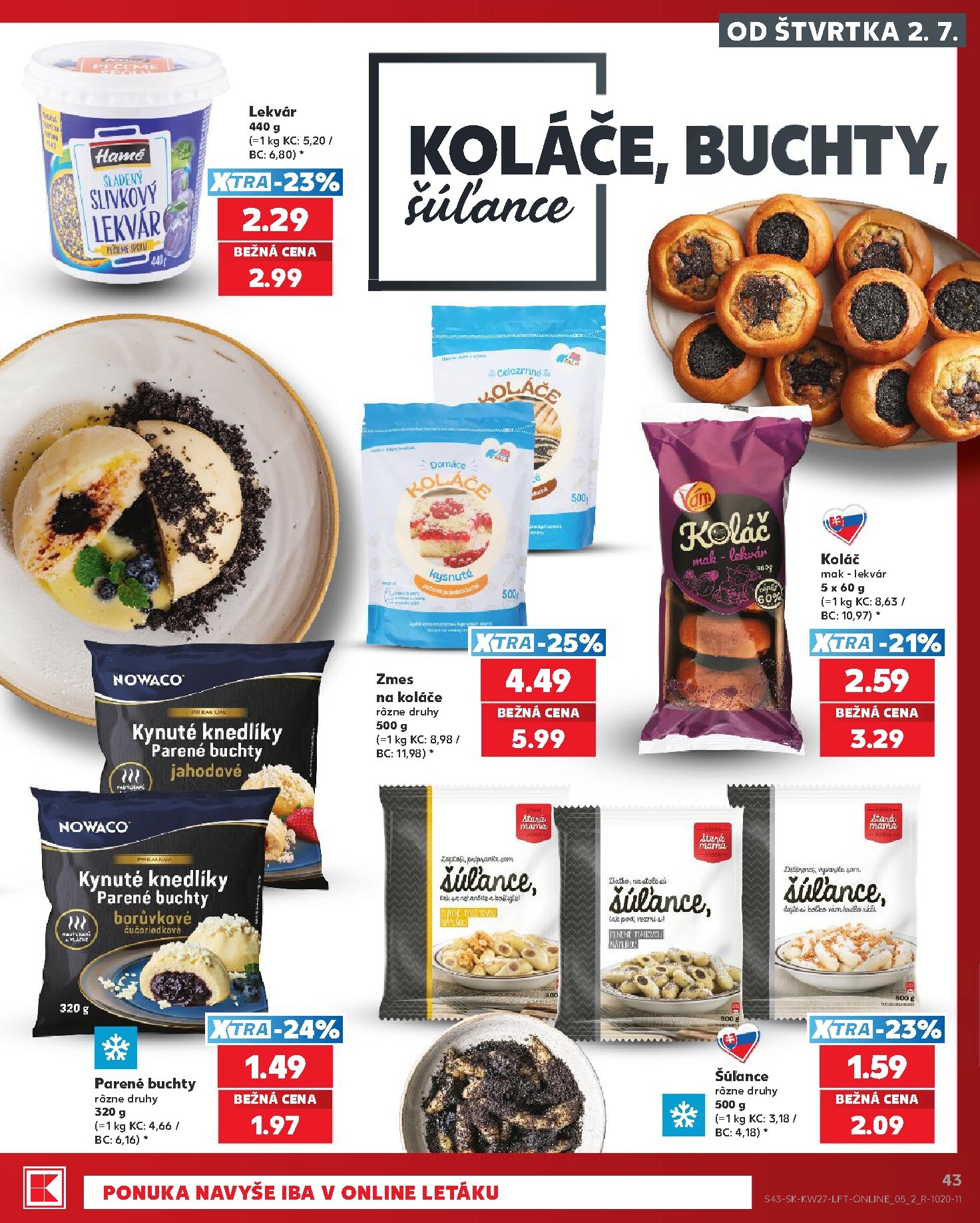 kaufland - Nový Kaufland leták od štvrtka, 02.07.2026 do stredy, 08.07.2026 - page: 43