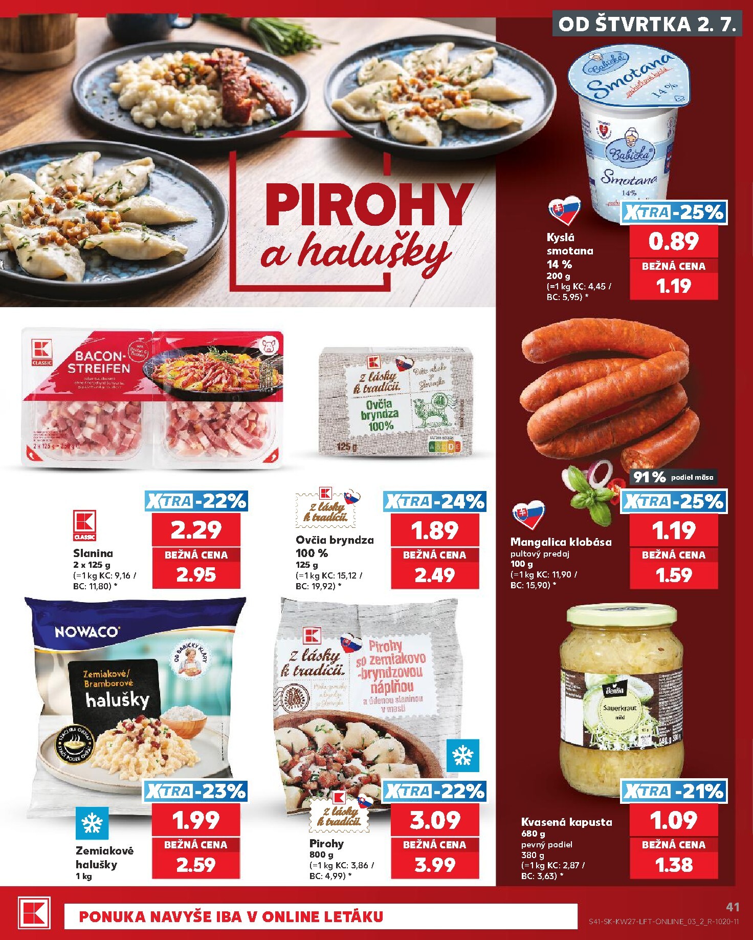 kaufland - Nový Kaufland leták od štvrtka, 02.07.2026 do stredy, 08.07.2026 - page: 41