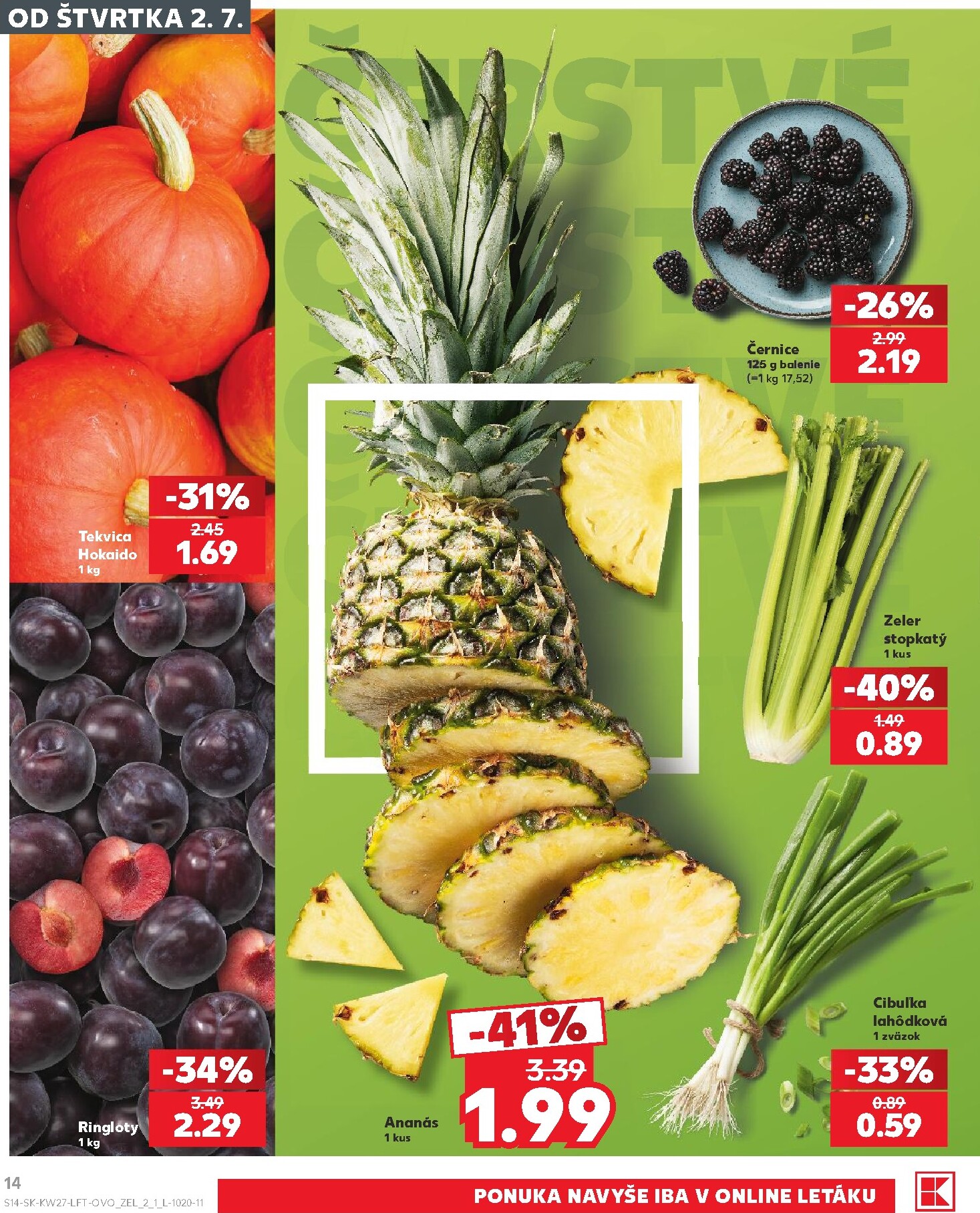 kaufland - Nový Kaufland leták od štvrtka, 02.07.2026 do stredy, 08.07.2026 - page: 14
