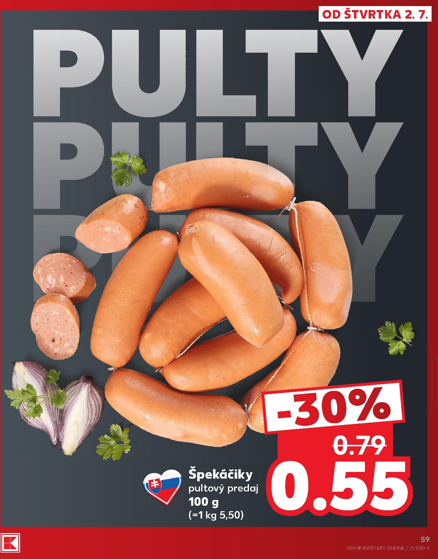 kaufland - Nový Kaufland leták od štvrtka, 02.07.2026 do stredy, 08.07.2026 - page: 59