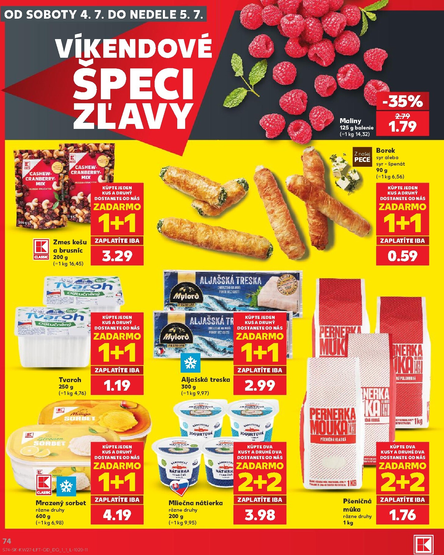 kaufland - Nový Kaufland leták od štvrtka, 02.07.2026 do stredy, 08.07.2026 - page: 74