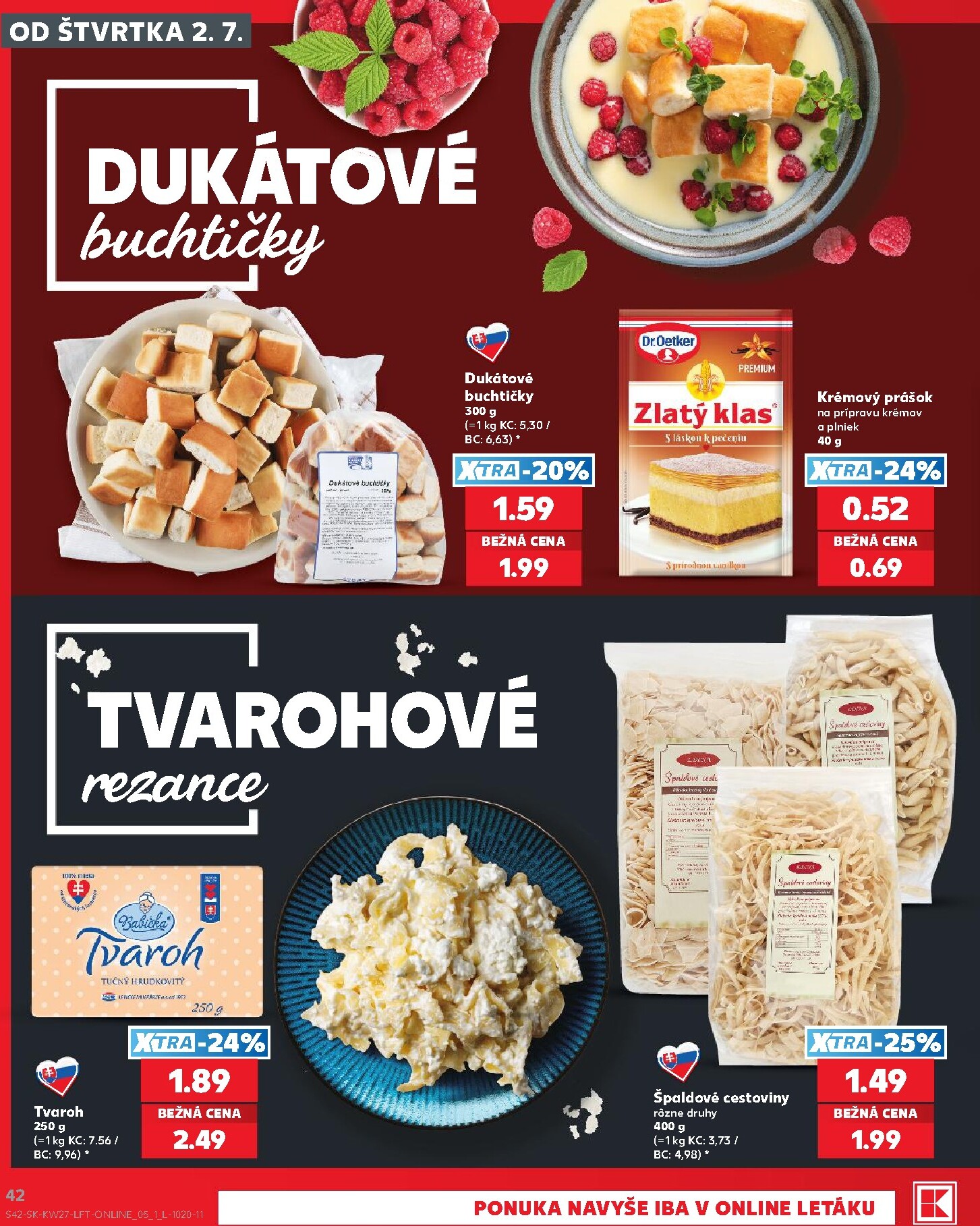 kaufland - Nový Kaufland leták od štvrtka, 02.07.2026 do stredy, 08.07.2026 - page: 42