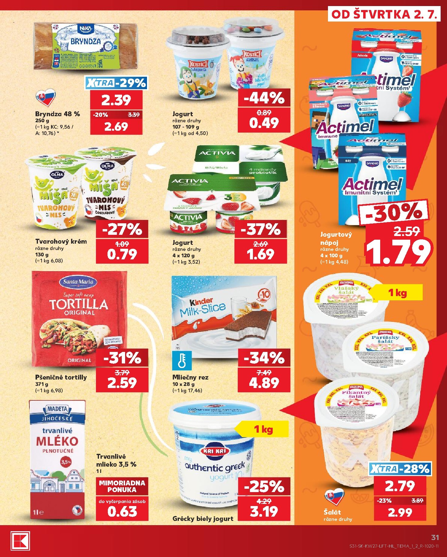 kaufland - Nový Kaufland leták od štvrtka, 02.07.2026 do stredy, 08.07.2026 - page: 31