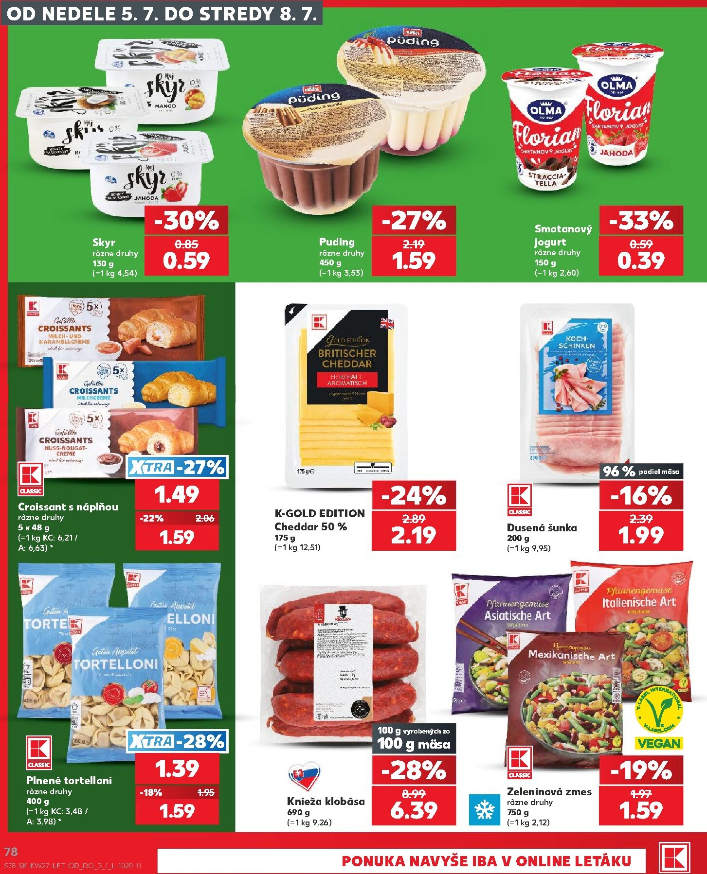 kaufland - Nový Kaufland leták od štvrtka, 02.07.2026 do stredy, 08.07.2026 - page: 78