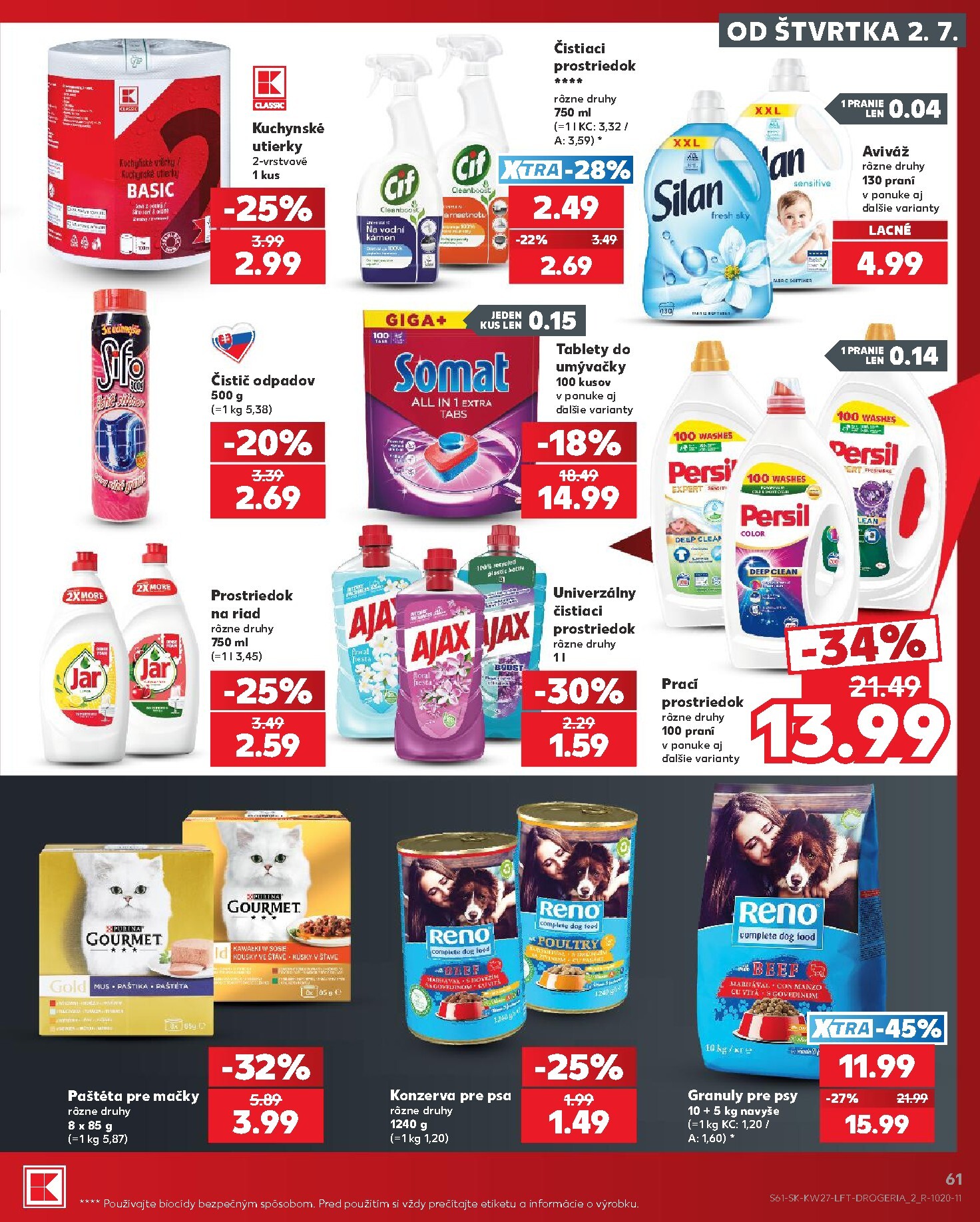 kaufland - Nový Kaufland leták od štvrtka, 02.07.2026 do stredy, 08.07.2026 - page: 61