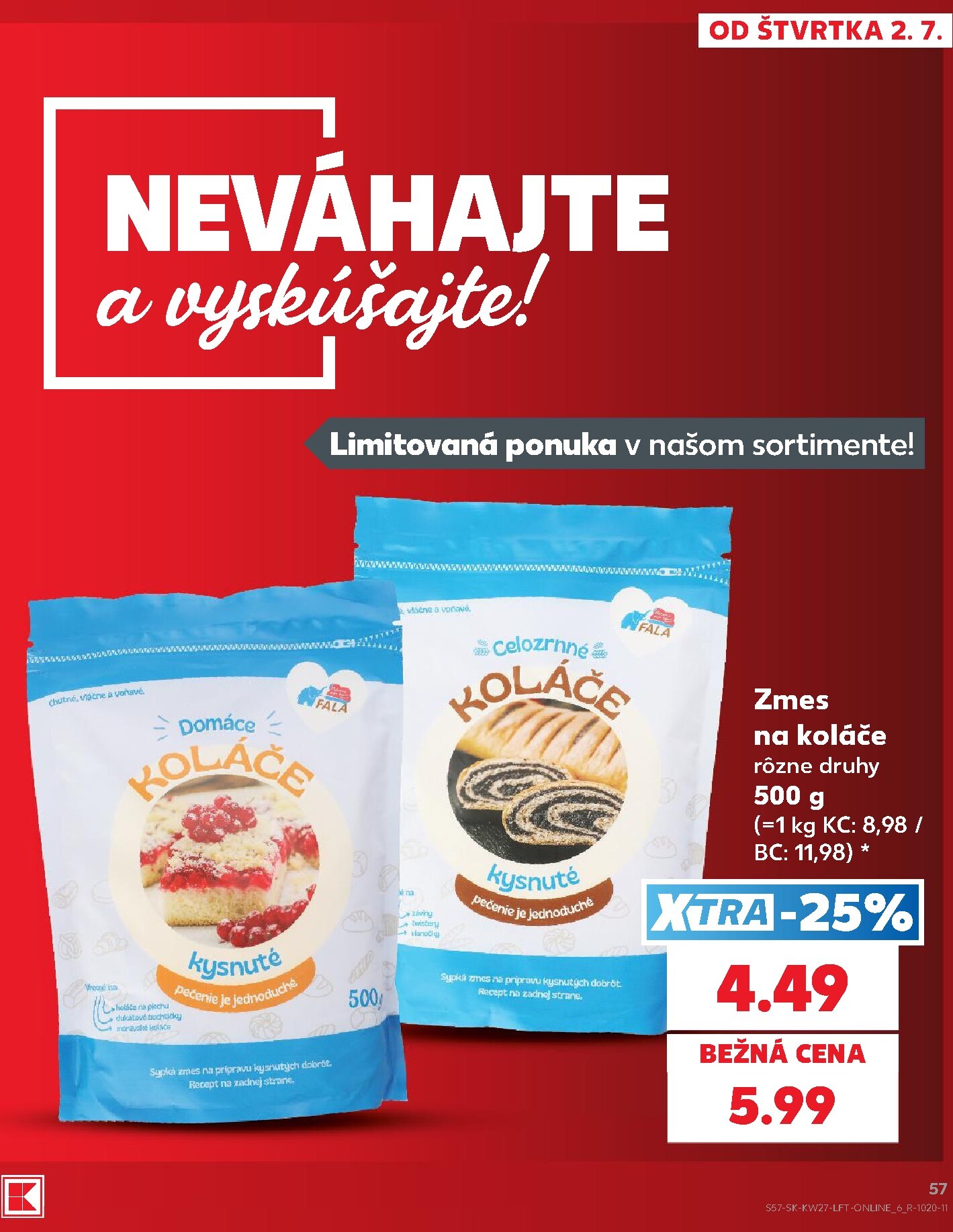 kaufland - Nový Kaufland leták od štvrtka, 02.07.2026 do stredy, 08.07.2026 - page: 57